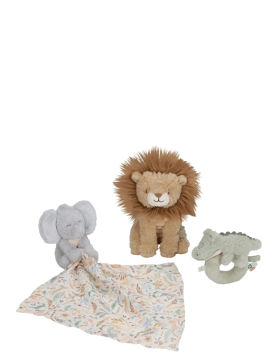 Little Dutch - Little Dutch - Giftset - Safari Friends - shoppa efter ålder - multi - 1