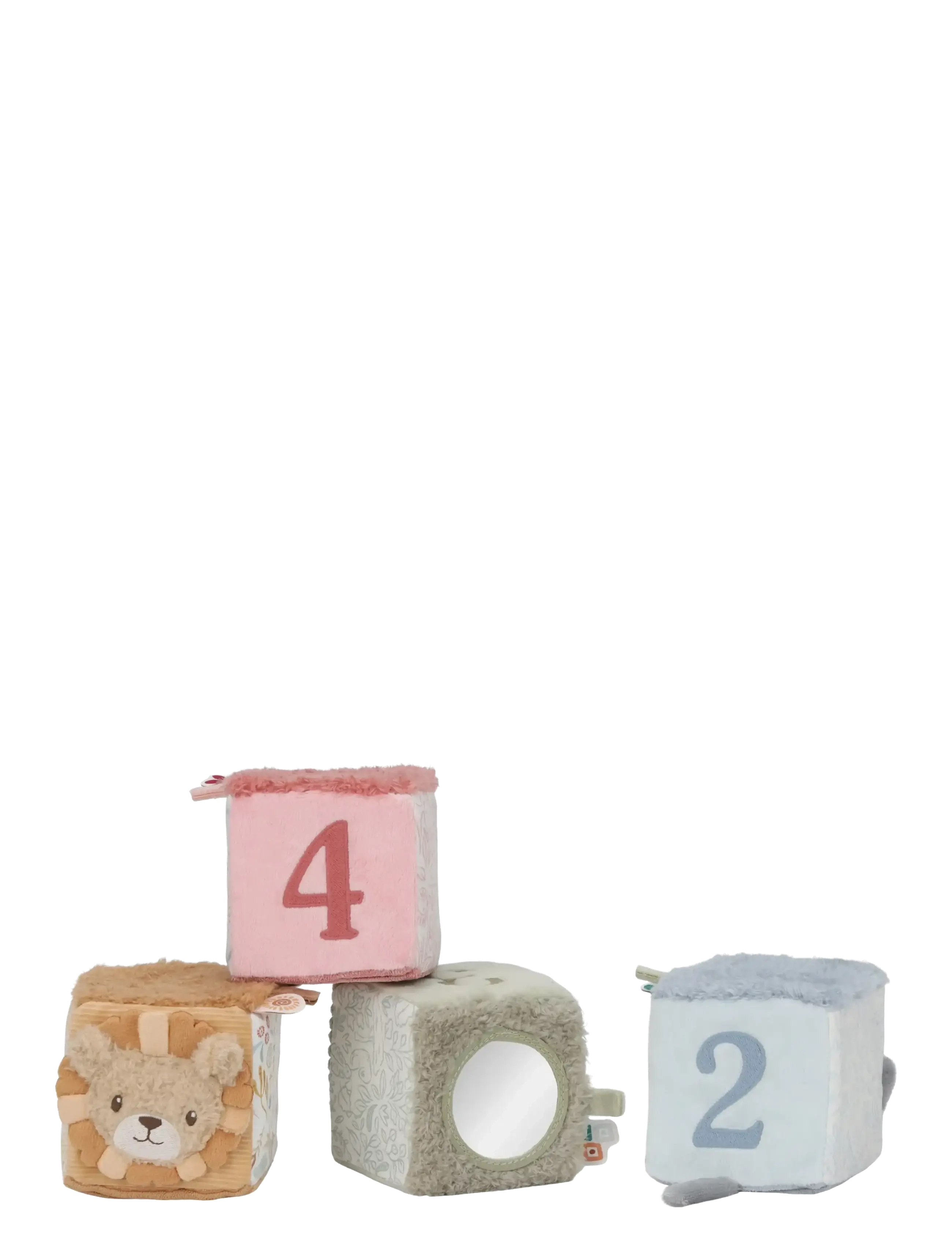 Little Dutch - Little Dutch - Soft Block Set - Safari Friends - dragleksaker - multi - 1