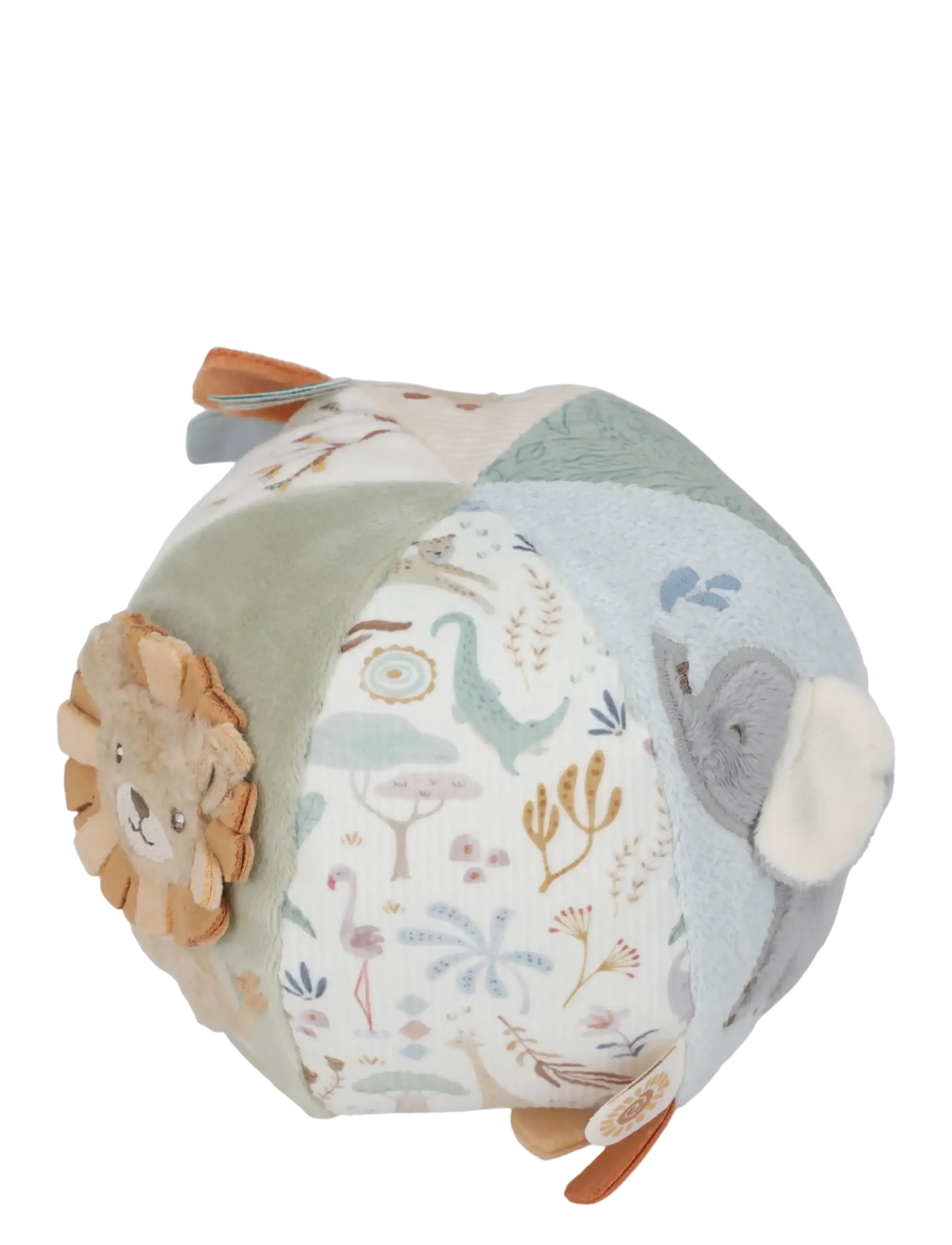 Little Dutch Little Dutch - Activity Ball - Safari Friends (Green/Grønn ...