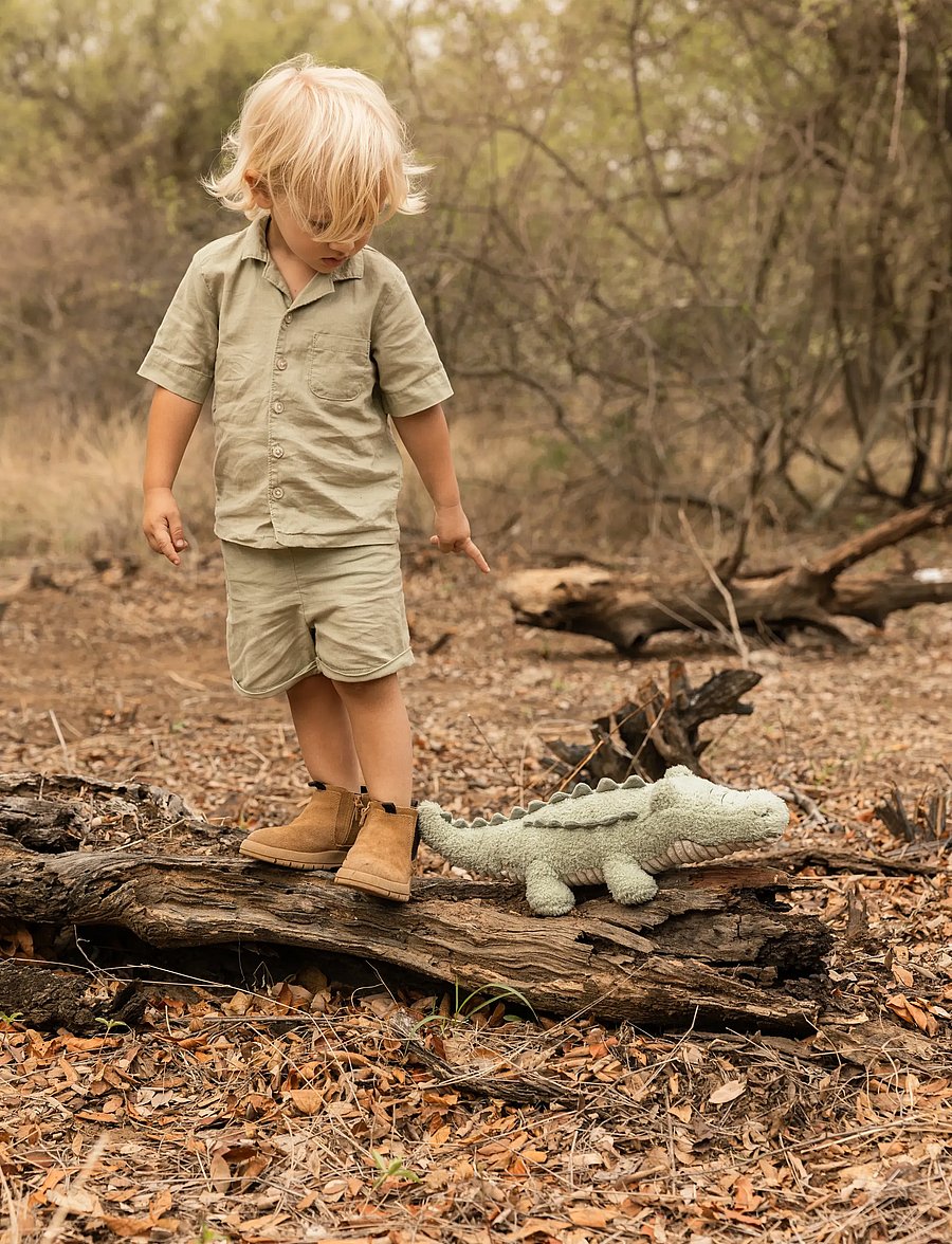 Little Dutch - Little Dutch - Cuddle Crocodile - Safari Friends - mjukisdjur - green - 5