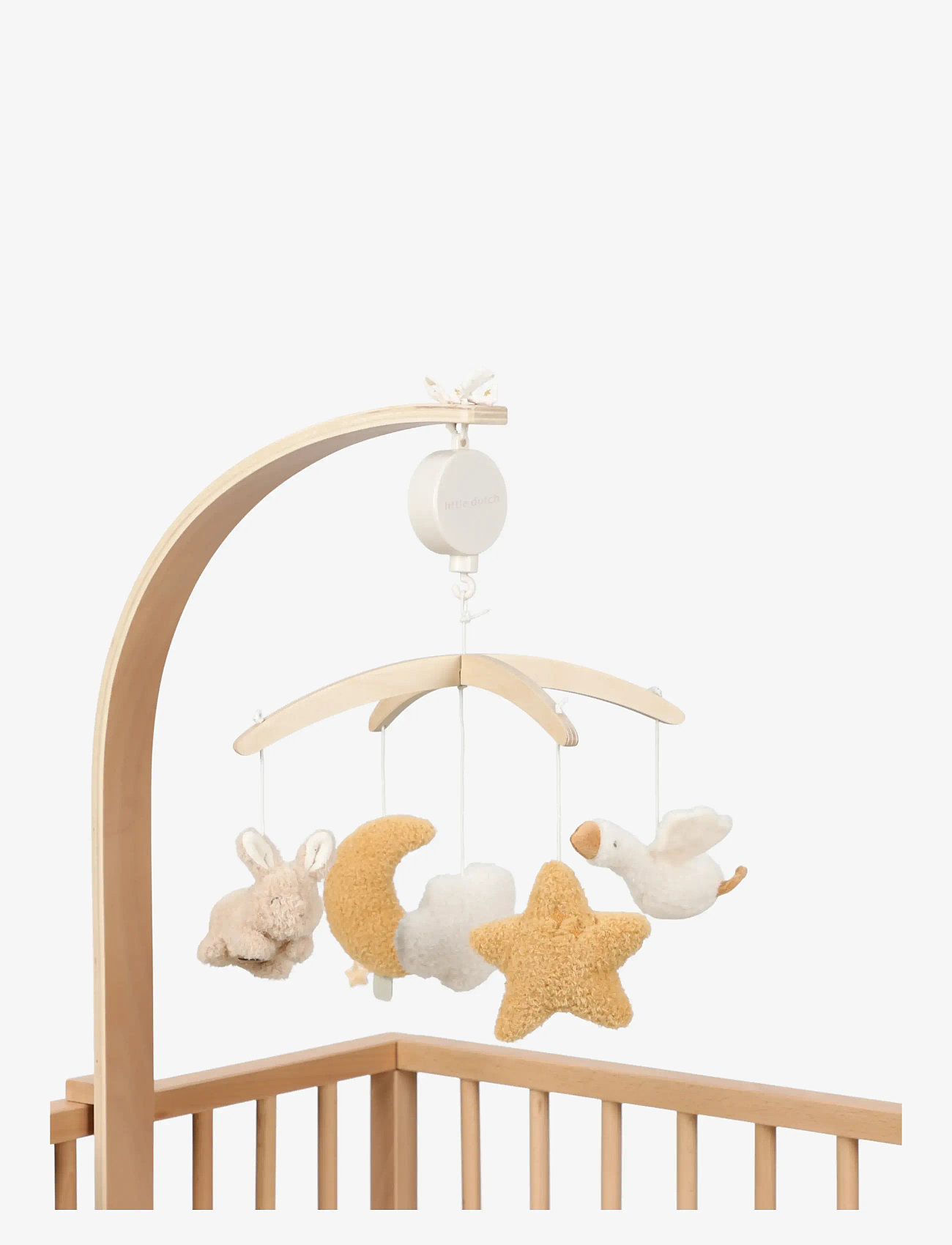 Little Dutch - Little Dutch - Music mobile FSC newborn - sängmobiler - white - 0