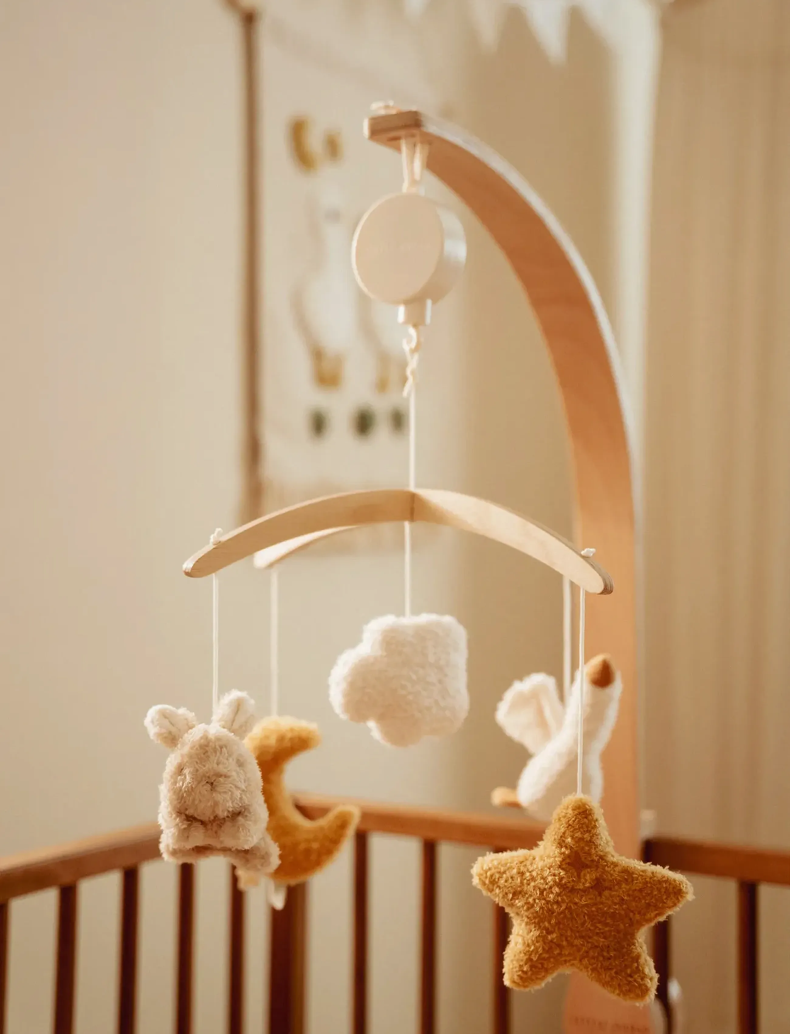 Little Dutch - Little Dutch - Music mobile FSC newborn - sengetid - white - 2