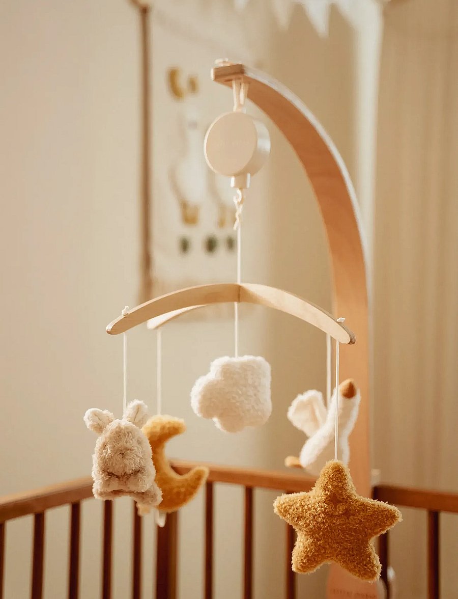 Little Dutch - Little Dutch - Music mobile FSC newborn - søvn - white - 2