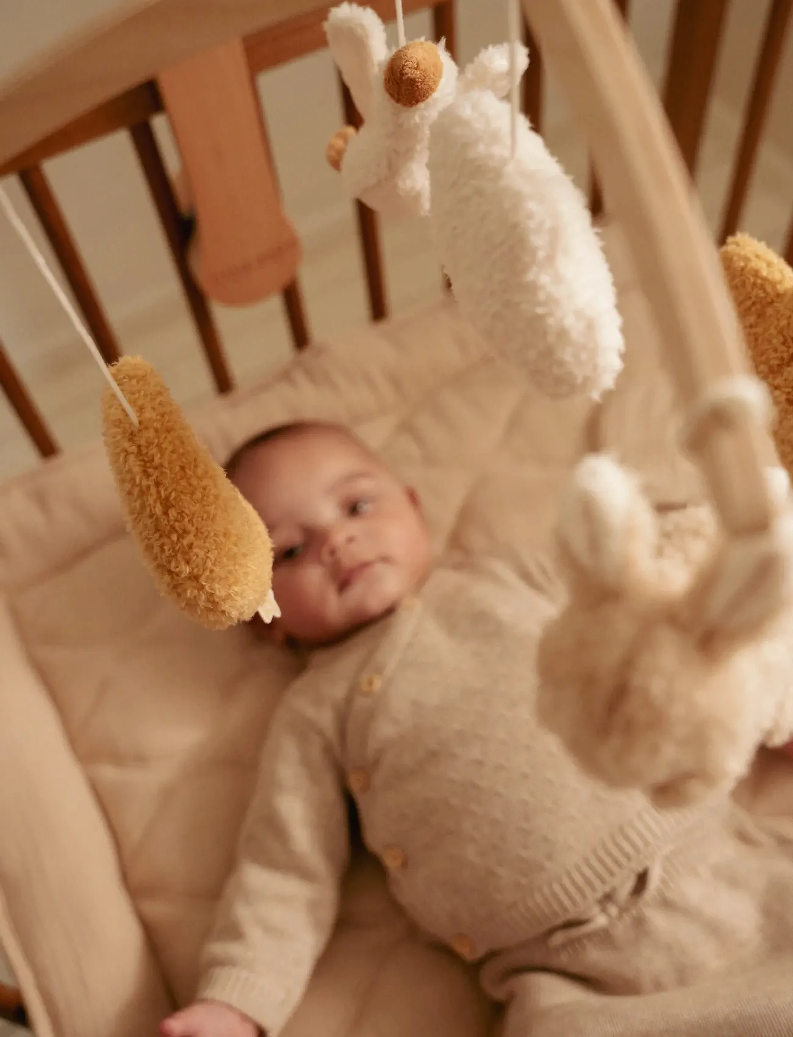 Little Dutch - Little Dutch - Music mobile FSC newborn - sengetid - white - 3