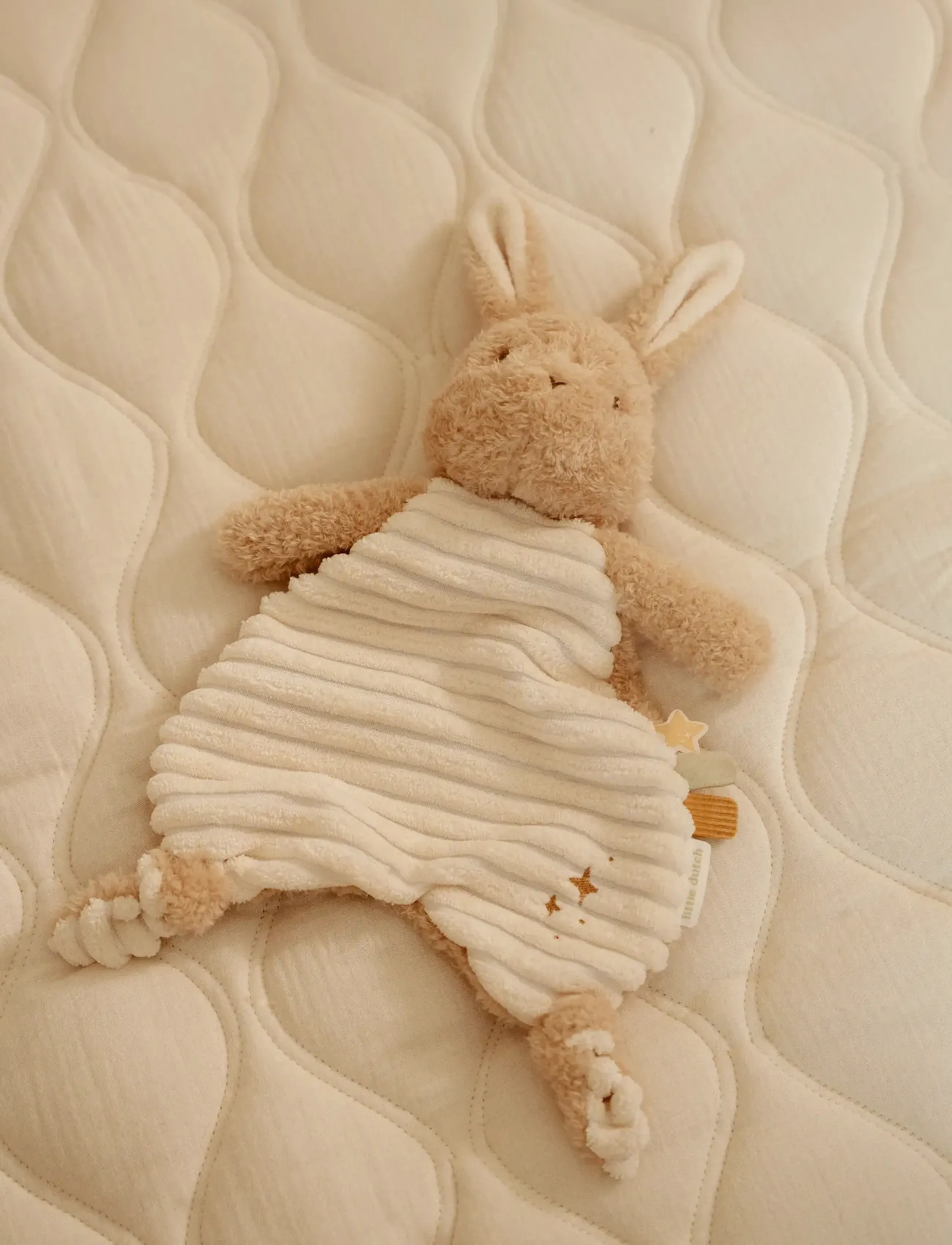 Little Dutch Little Dutch - Cuddle Cloth Bunny Grs, One Size, Beige, Babysøvn > Nusseklude, Børn