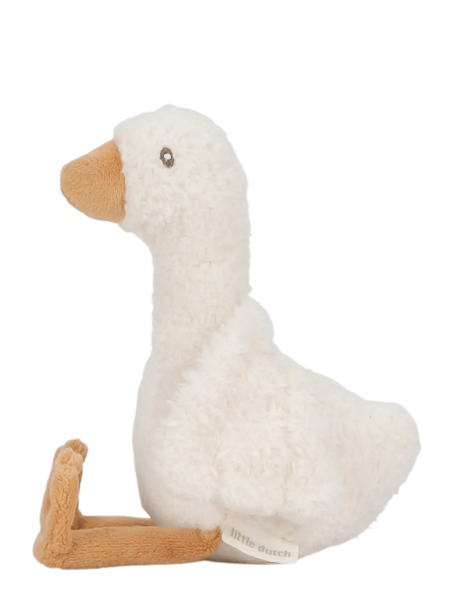 Little Dutch - Little Dutch - Cuddly toy Baby Goose GRS 17cm - kosedyr - white - 2