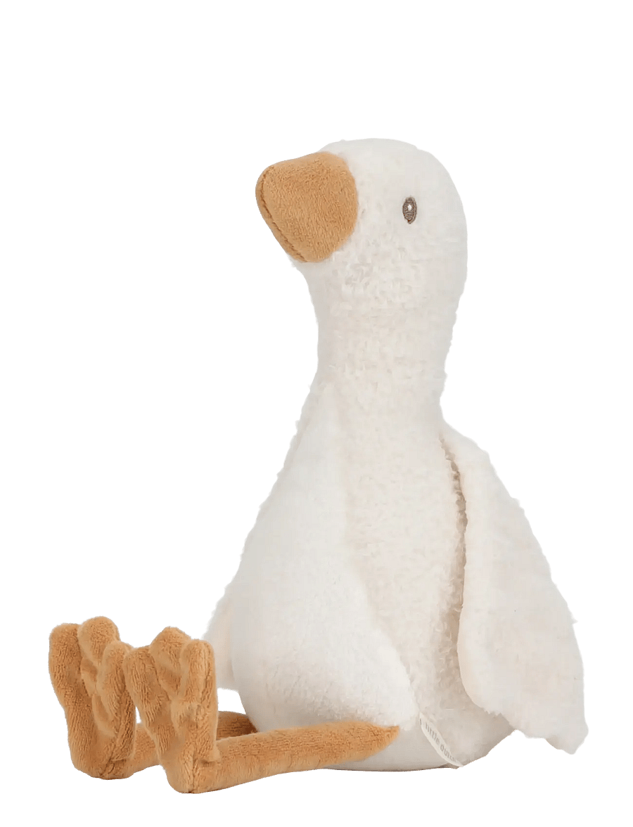 Little Dutch - Little Dutch - Cuddly toy Goose 25cm GRS Newborn - kosedyr - white - 0