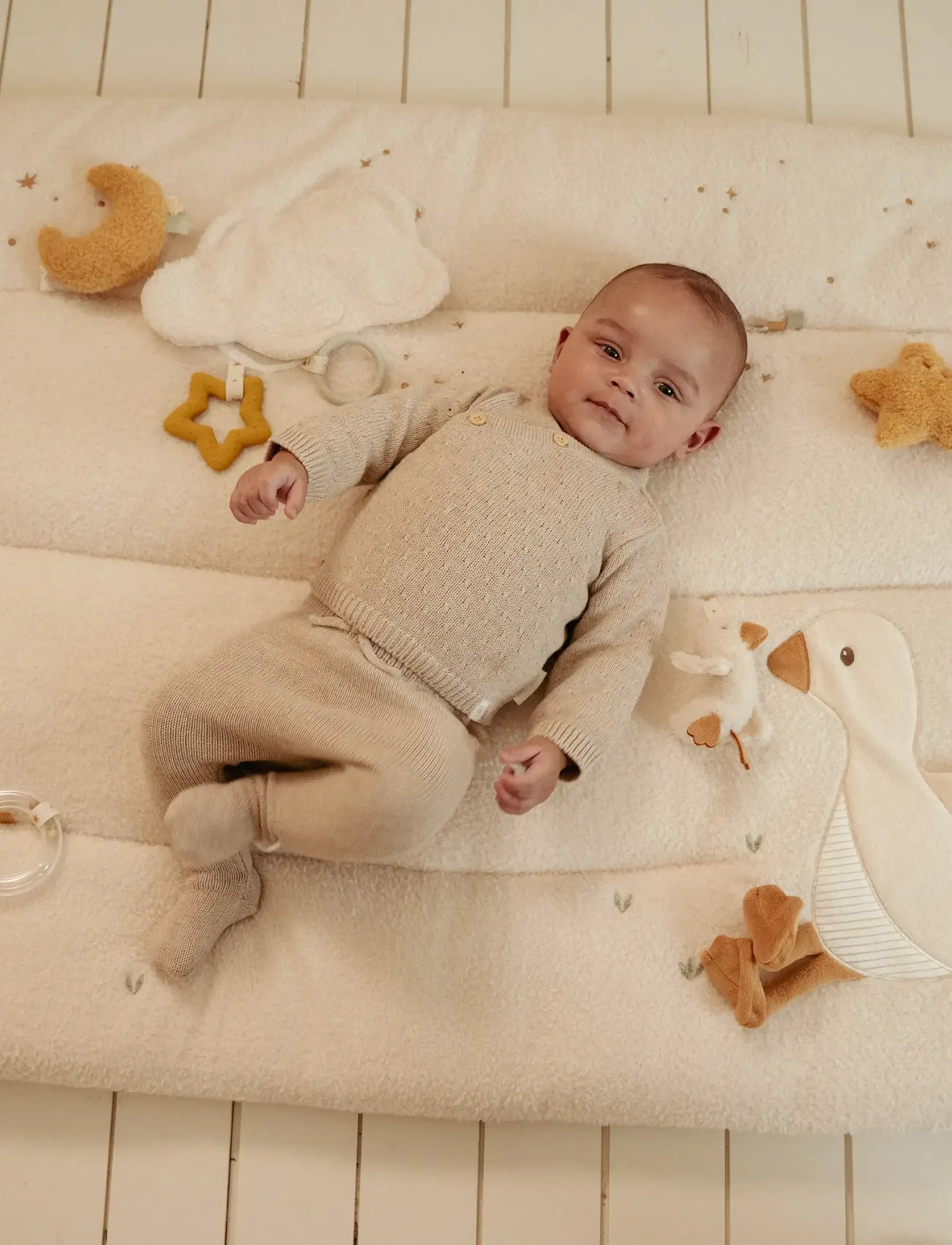 Little Dutch Little Dutch - Playmat Grs Newborn, One Size, Cream, Babysøvn > Legemåtter, Børn