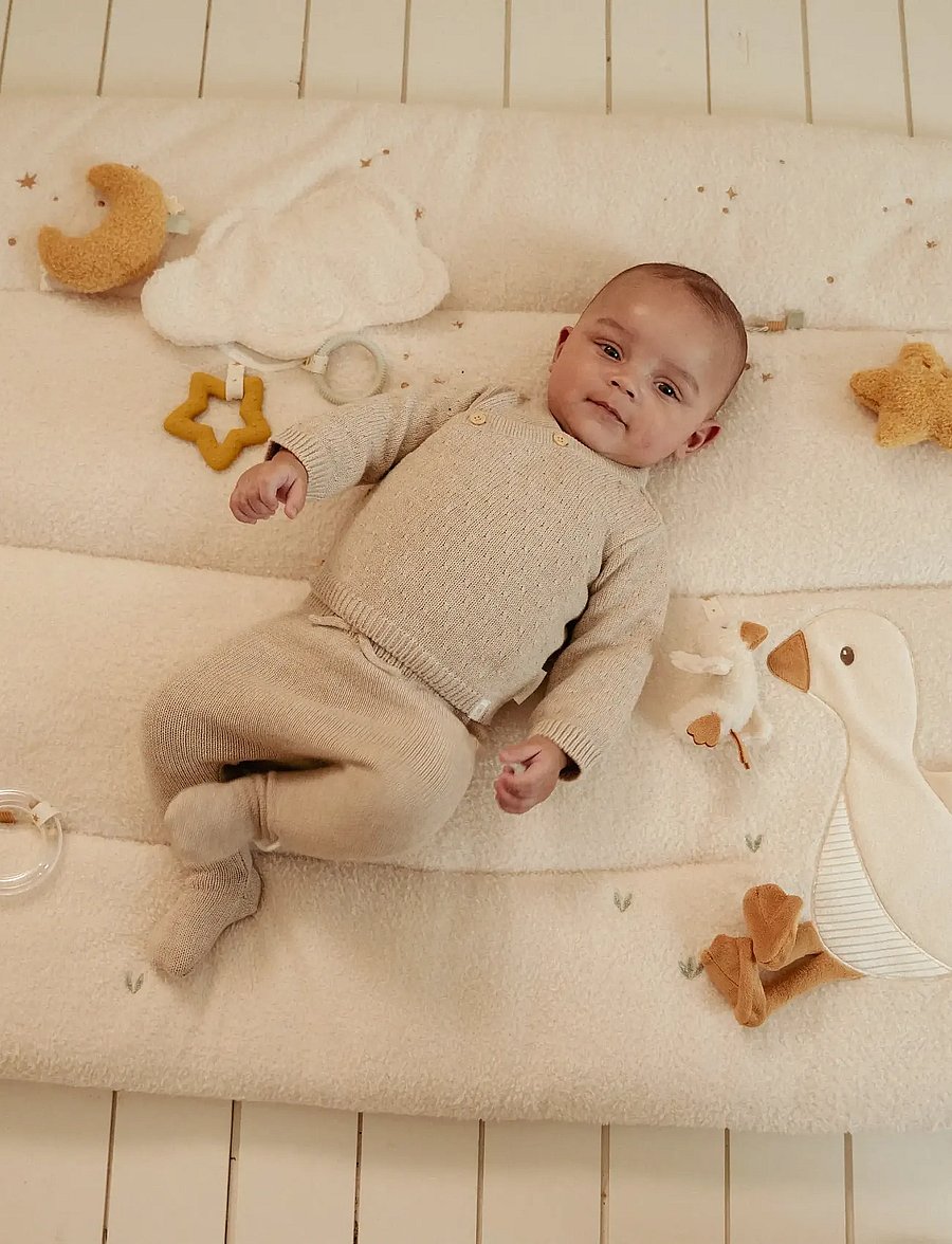 Little Dutch - Little Dutch - Playmat GRS Newborn - aktivitetssentre & lekematter - white - 0