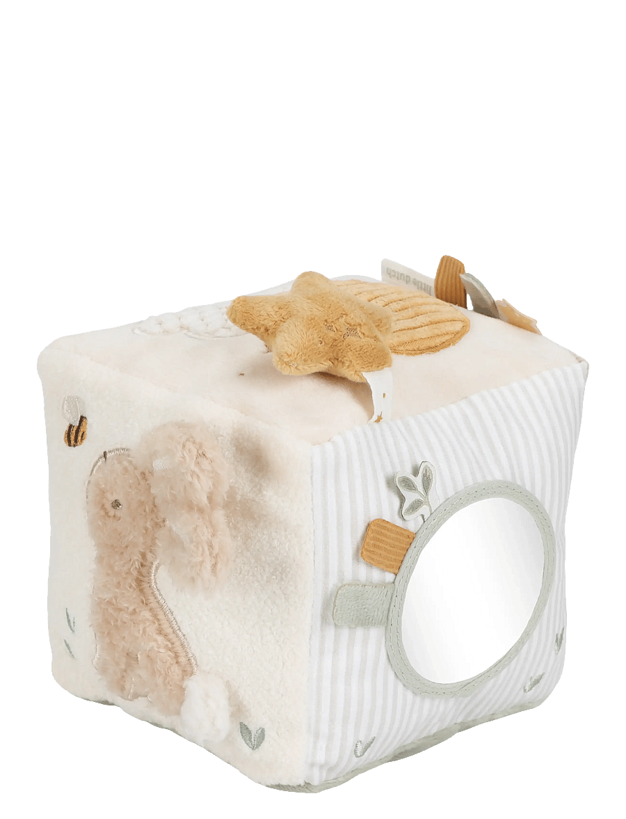 Little Dutch - Little Dutch - Soft activity cube GRS Newborn - interaktive leker - white - 1