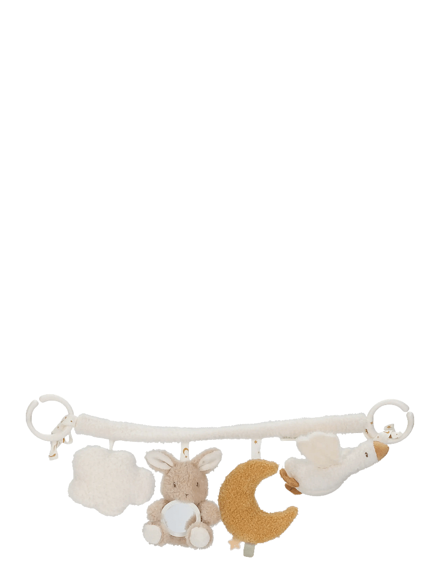 Little Dutch - Little Dutch - Stroller Toy Chain GRS Newborn - dukkevognleker - brown - 1