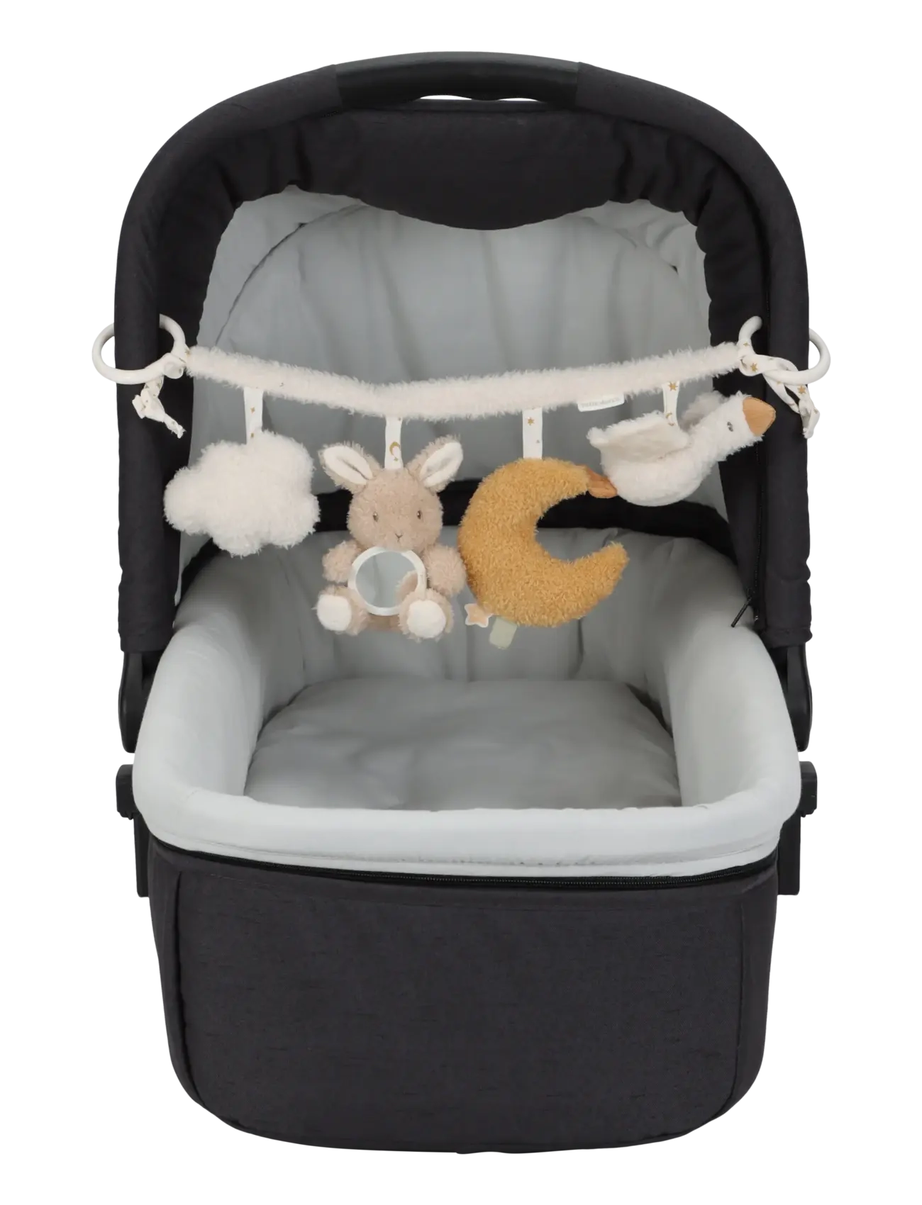 Little Dutch - Little Dutch - Stroller Toy Chain  GRS Newborn - barnevognstilbehør - brown - 2