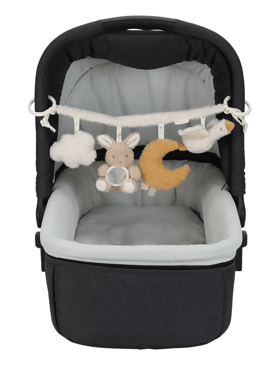 Little Dutch - Little Dutch - Stroller Toy Chain GRS Newborn - dukkevognleker - brown - 2