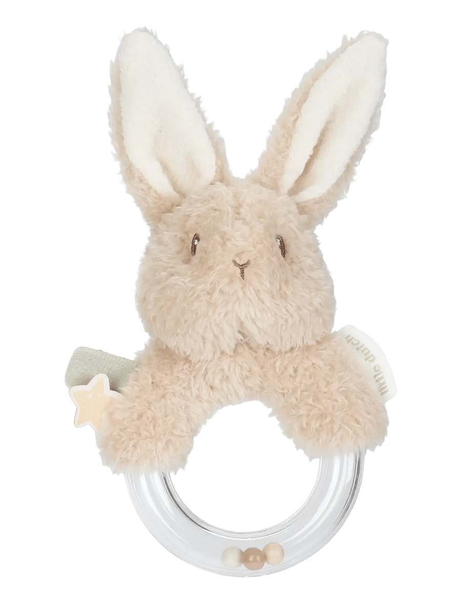 Little Dutch - Little Dutch - Ringrattle GRS Newborn - rangler - brown - 0