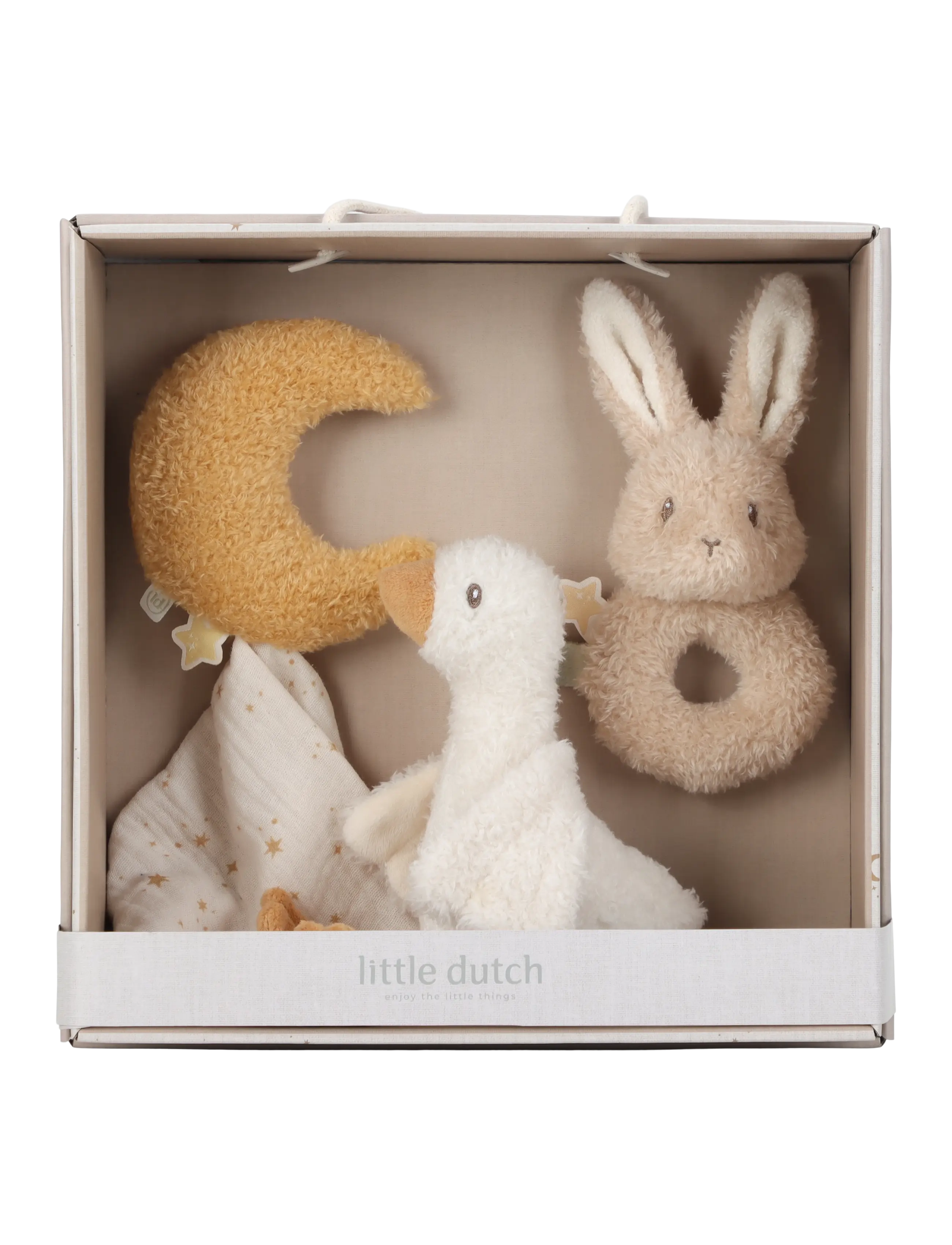 Little Dutch - Giftbox Grs Newborn, Børn, Baby Gavesæt, Brun, Str: ONE SIZE