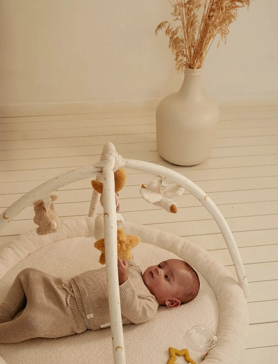 Little Dutch - Little Dutch - Activity play mat w/bow GRS Newborn - aktivitetssentre - beige - 3