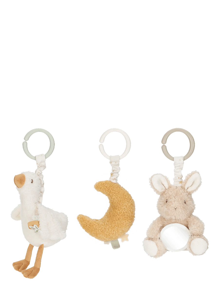 Little Dutch - Little Dutch - Pendants set of 3 GRS Newborn - dukkevognleker - white - 1