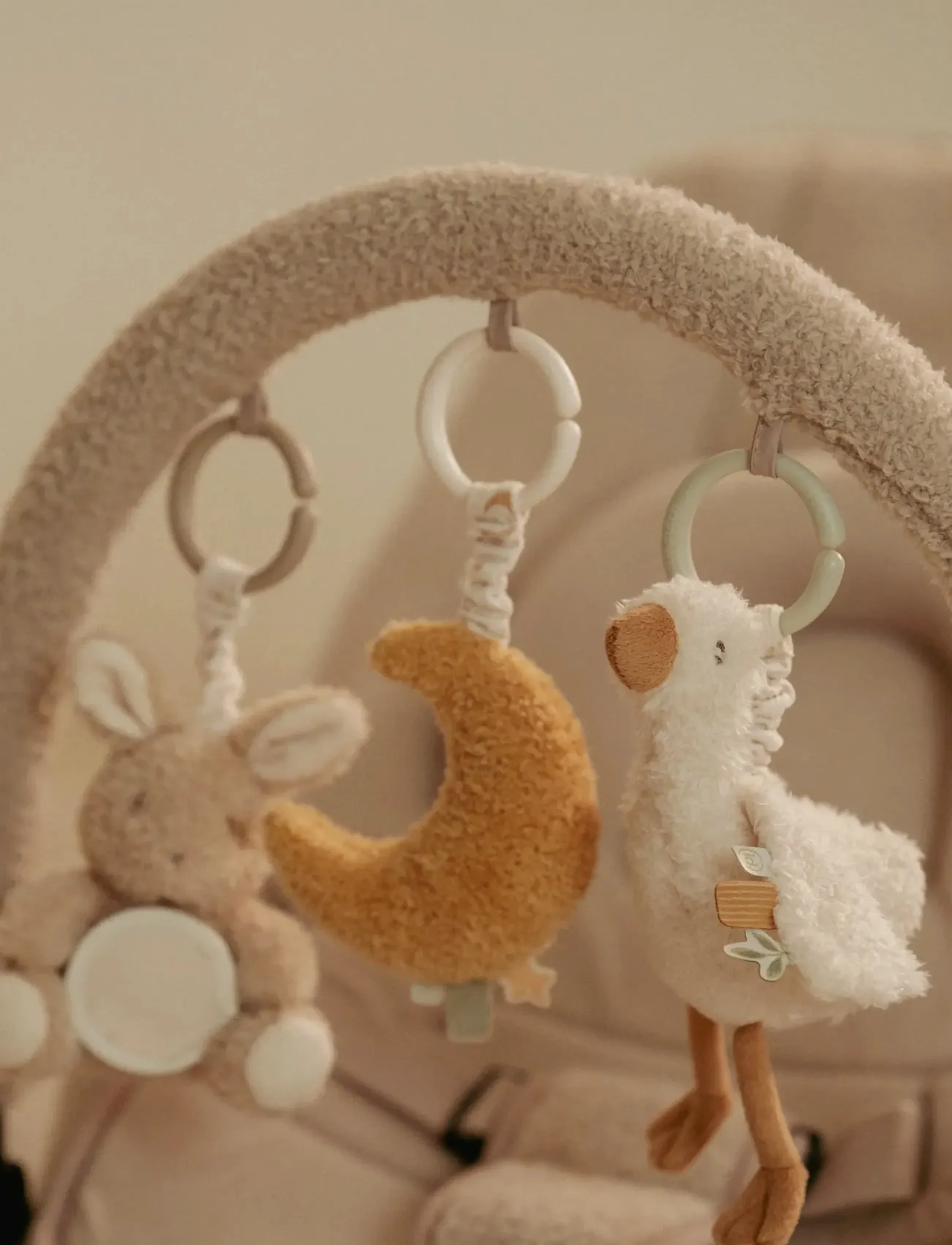 Little Dutch - Pendants Set Of 3 Grs Newborn, Børn, Barnevognsophæng Sæt, Cream, Str: ONE SIZE