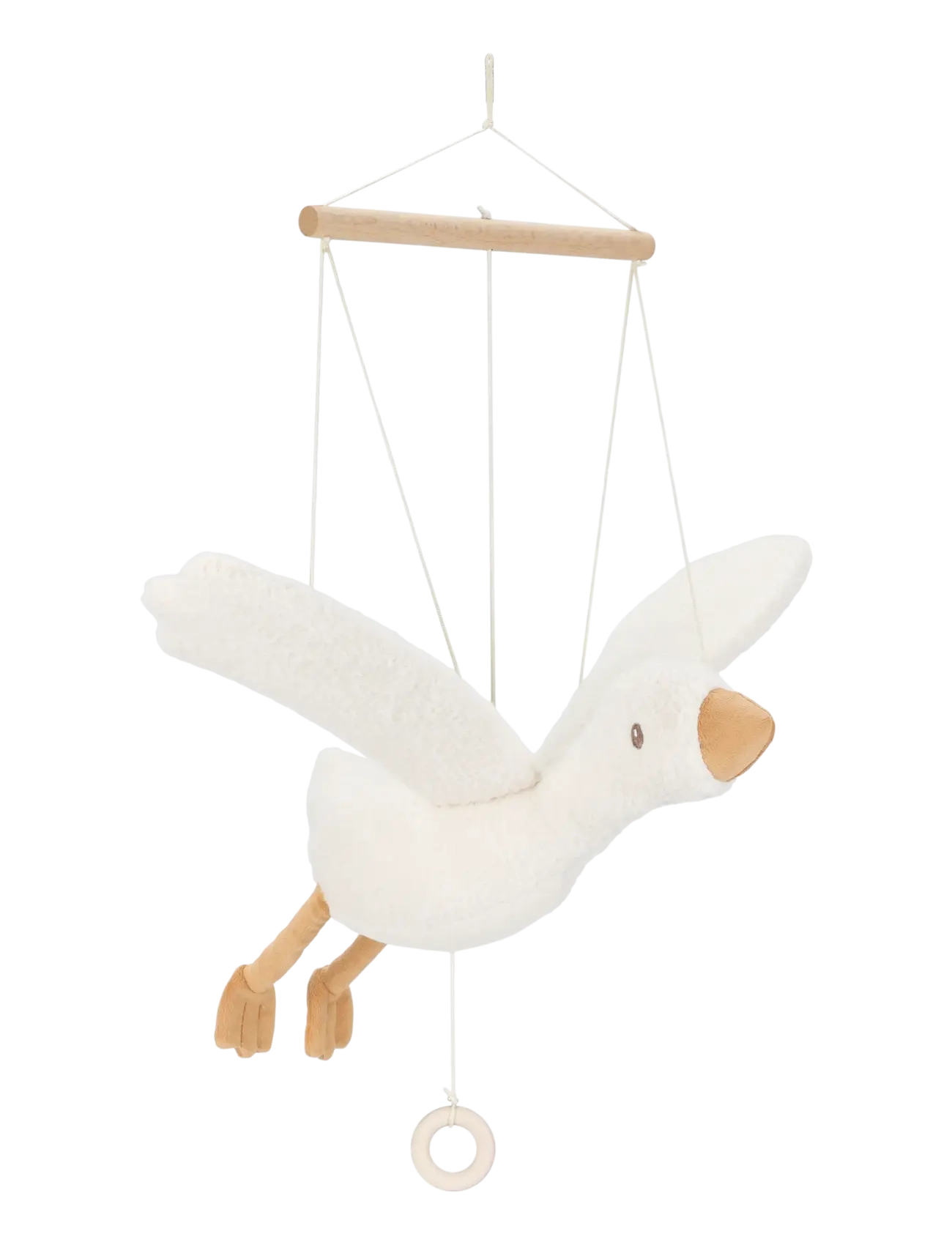 Little Dutch Little Dutch -  Flying goose - decoration GRS Newborn - 4 for 3 - WHITE / white