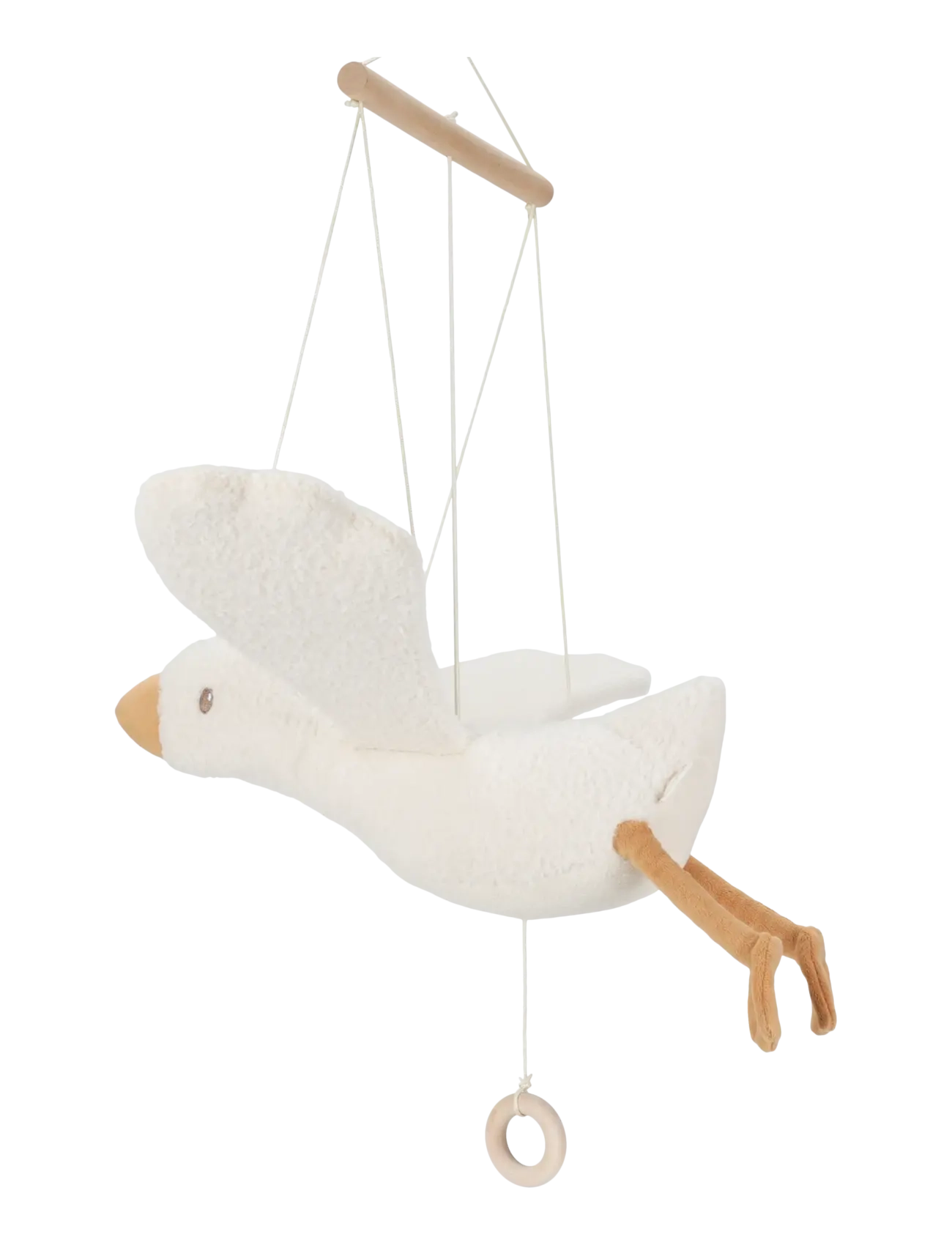 Little Dutch - Little Dutch -  Flying goose - decoration GRS Newborn - sengetid - white - 2