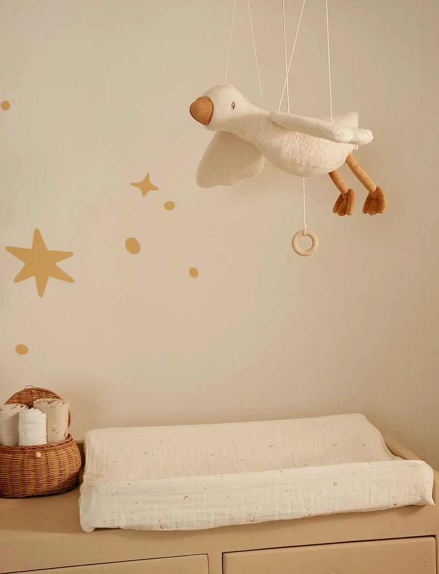 Little Dutch - Little Dutch - Flying goose - decoration GRS Newborn - søvn - white - 5