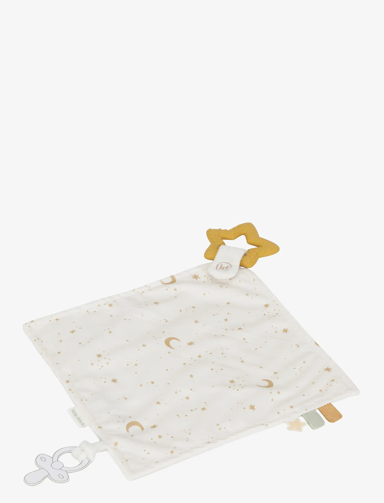 Little Dutch - Little Dutch - Cuddle cloth with teether - nusseklude - white - 2