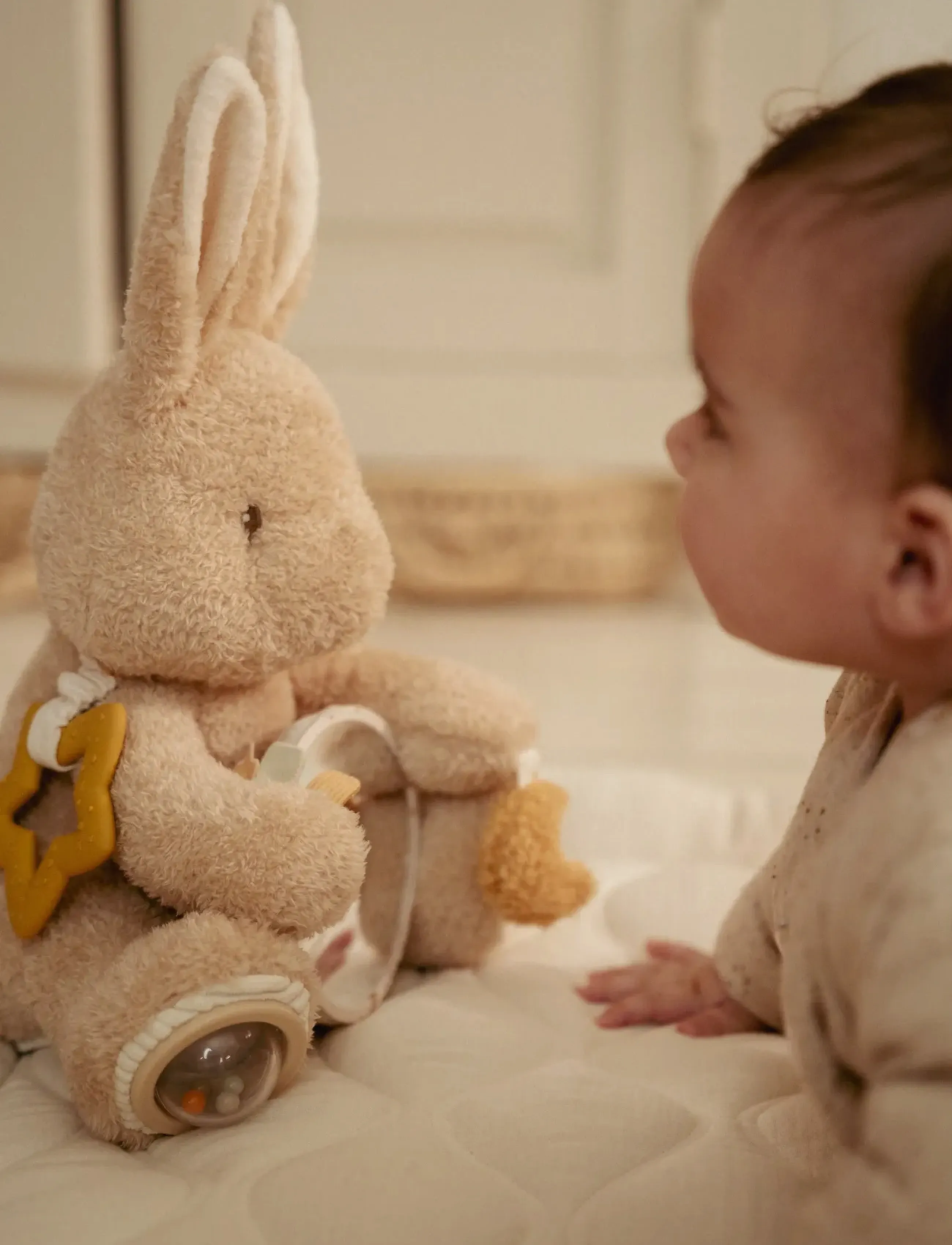Little Dutch - Little Dutch - Activity Baby Bunny GRS Newborn - interaktivt legetøj - brown - 4
