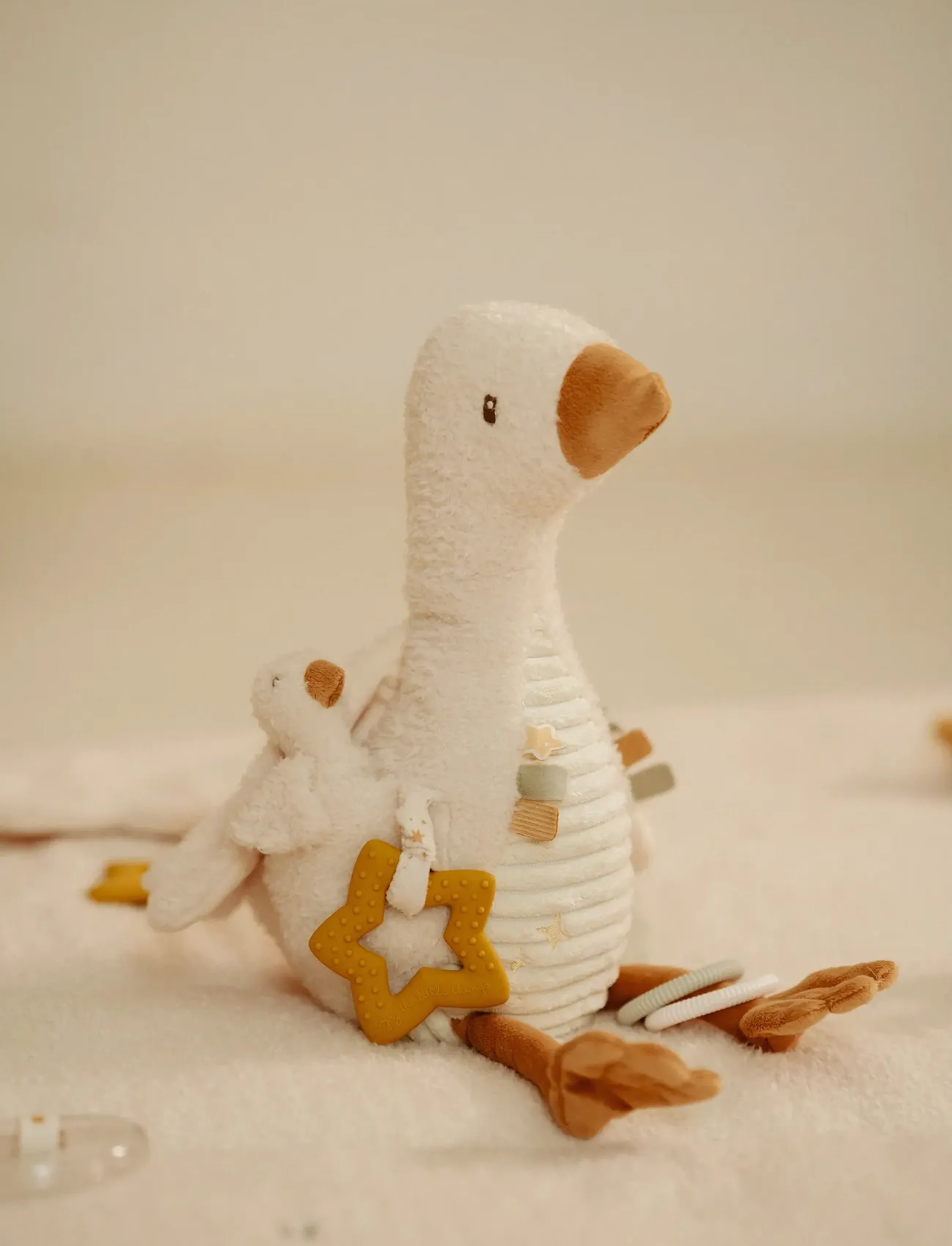 Little Dutch - Little Dutch - Activity Baby Goose GRS Newborn - interaktivt legetøj - white - 4