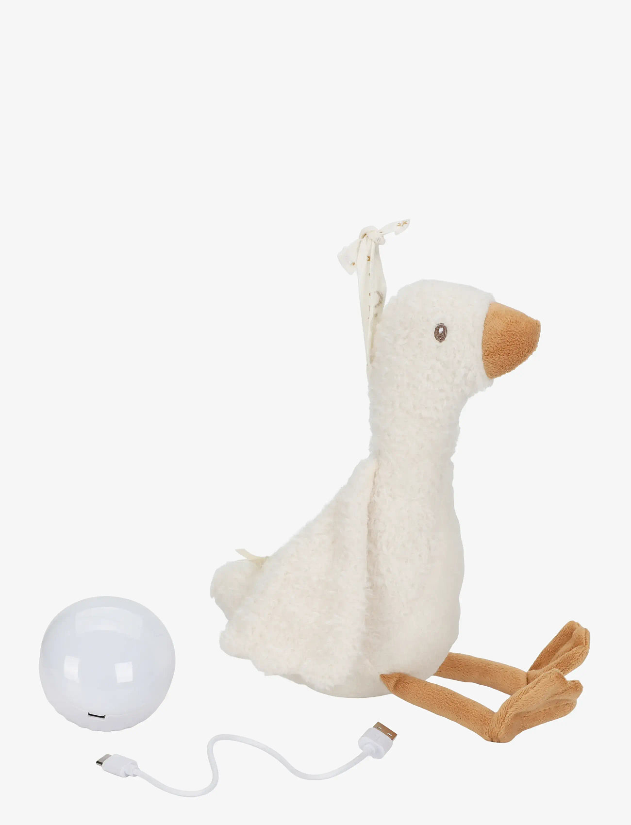Little Dutch - Little Dutch - Soft night light with sounds Baby goose GRS Newborn - natlamper - white - 1