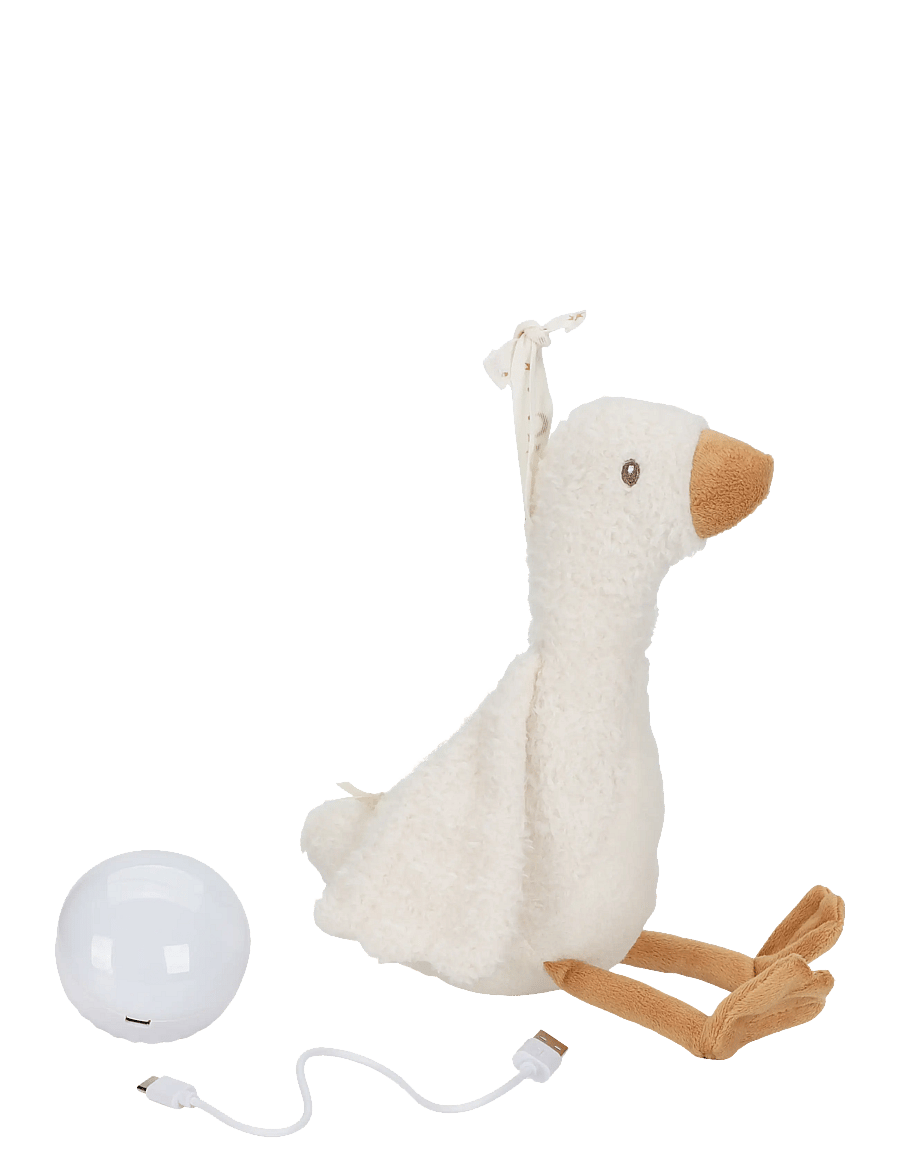 Little Dutch - Little Dutch - Soft night light with sounds Baby goose GRS Newborn - nattlamper - white - 1