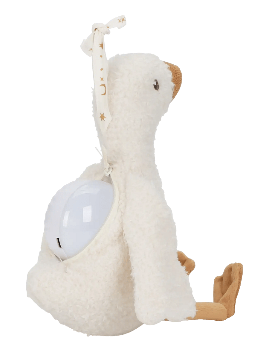 Little Dutch - Little Dutch - Soft night light with sounds Baby goose GRS Newborn - nattlamper - white - 2