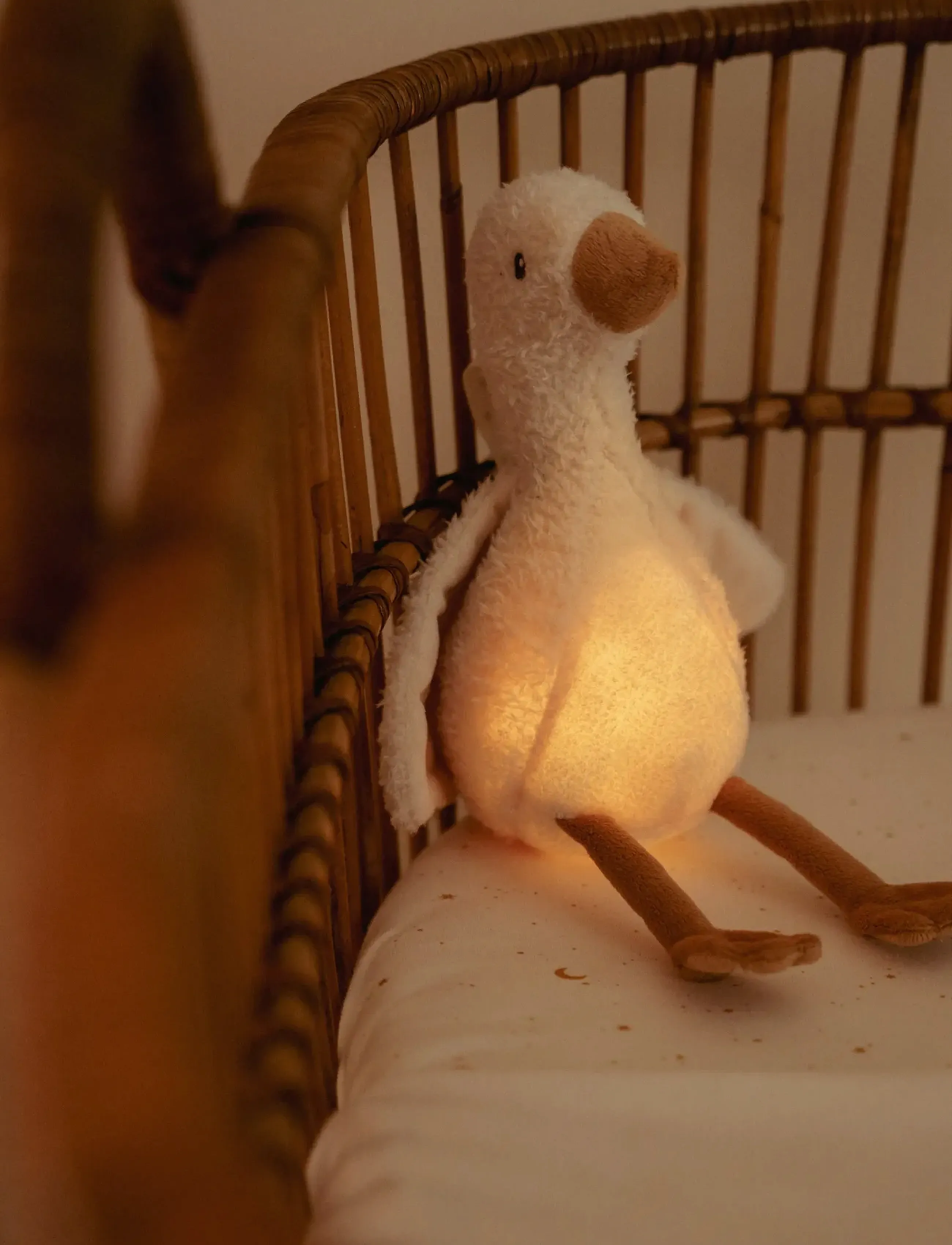 Little Dutch Little Dutch - Soft Night Light With Sounds Baby Goose Grs Newborn, One Size, White, Belysning > Natlamper, Børn