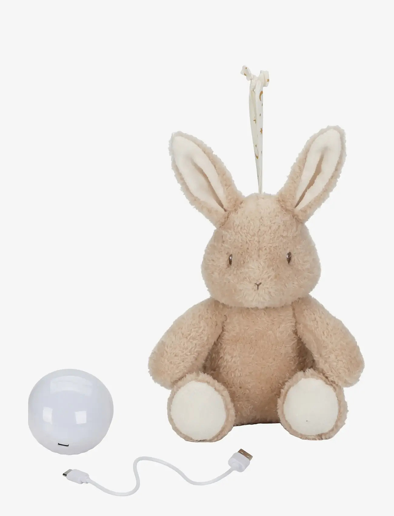 Little Dutch - Little Dutch - Soft night light with sounds Baby Bunny GRS Newborn - natlamper - brown - 1