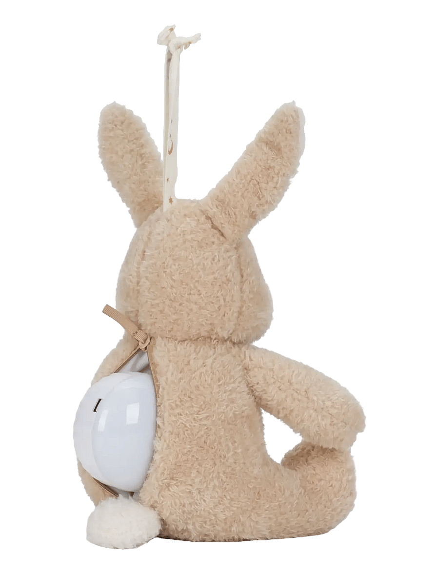Little Dutch - Little Dutch - Soft night light with sounds Baby Bunny GRS Newborn - nattlamper - brown - 2