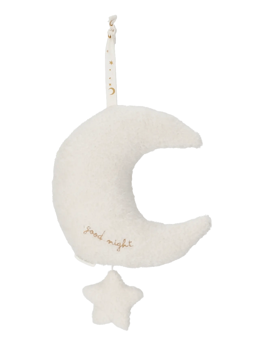 Little Dutch - Little Dutch - Music box moon with star GRS Newborn - spilledåser - white - 1