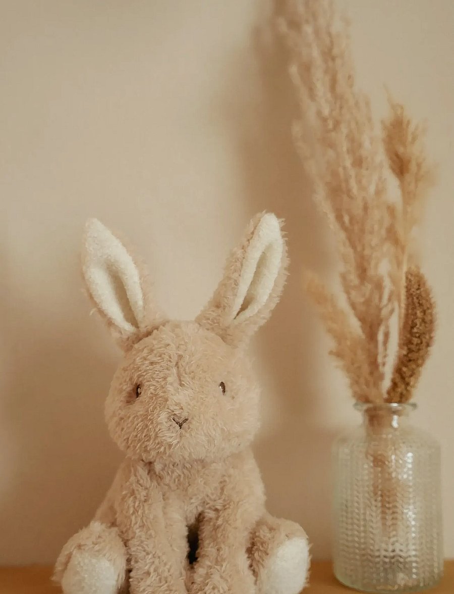 Little Dutch - Little Dutch - Cuddle Bunny Baby bunny 15cm GRS - kosedyr - brown - 0