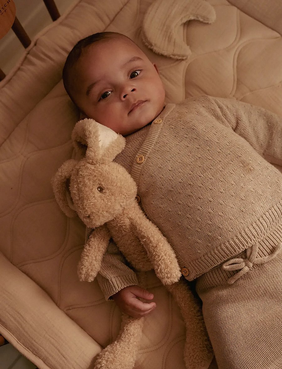 Little Dutch - Little Dutch - Cuddle Bunny Baby Bunny 32cm GRS - kosedyr - brown - 0