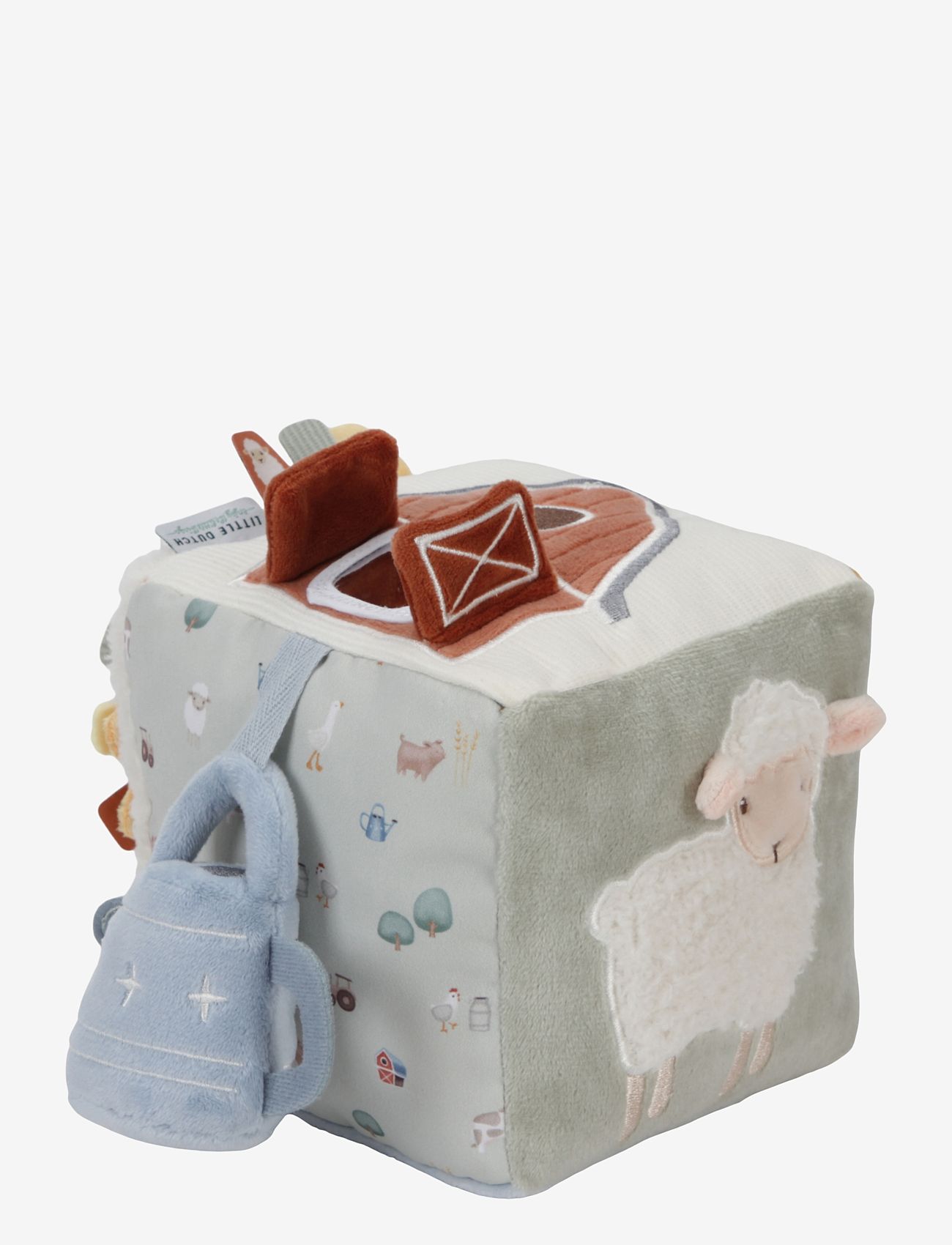 Little Dutch - Little Dutch - Soft activity cube Little Farm - interactive toys - green - 2
