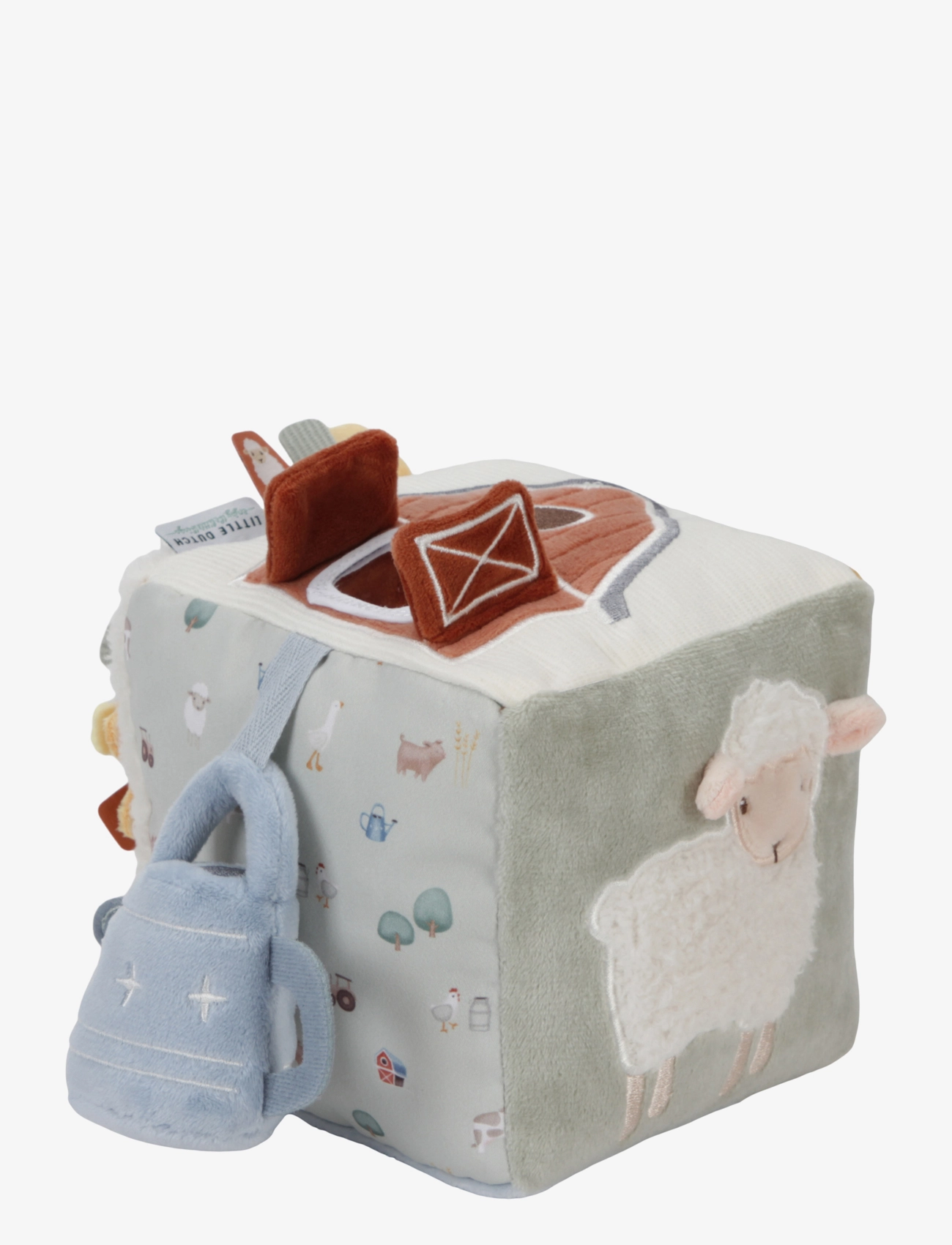 Little Dutch - Little Dutch - Soft activity cube Little Farm - interaktiva leksaker - green - 2