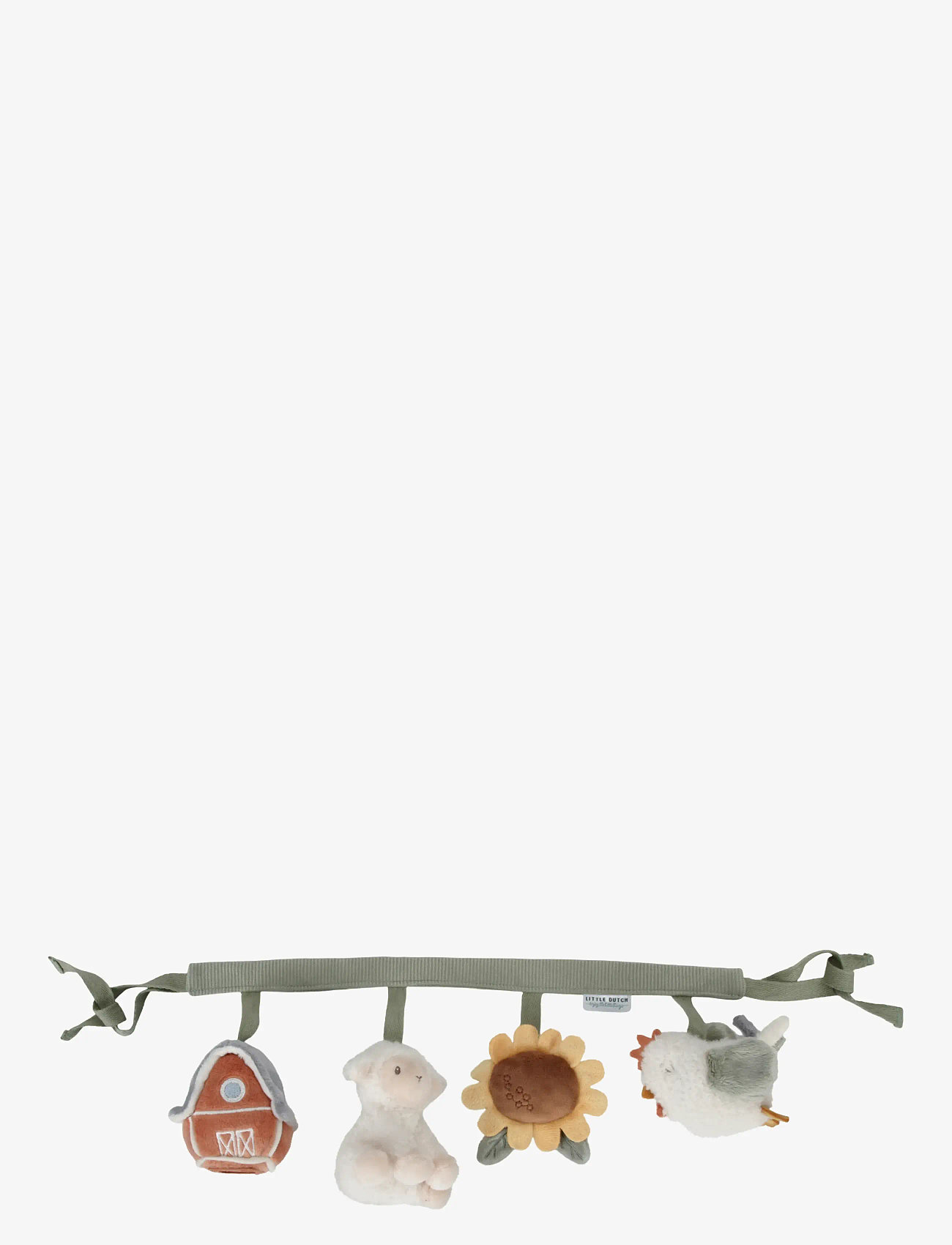 Little Dutch - Little Dutch - Barnevognskæde - Little Farm - baby uro - green - 0