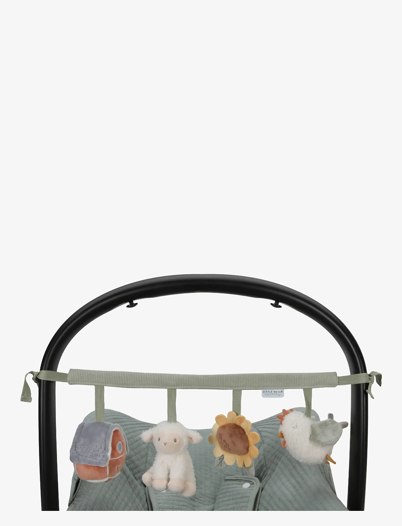 Little Dutch - Little Dutch - Barnevognskæde - Little Farm - baby uro - green - 1