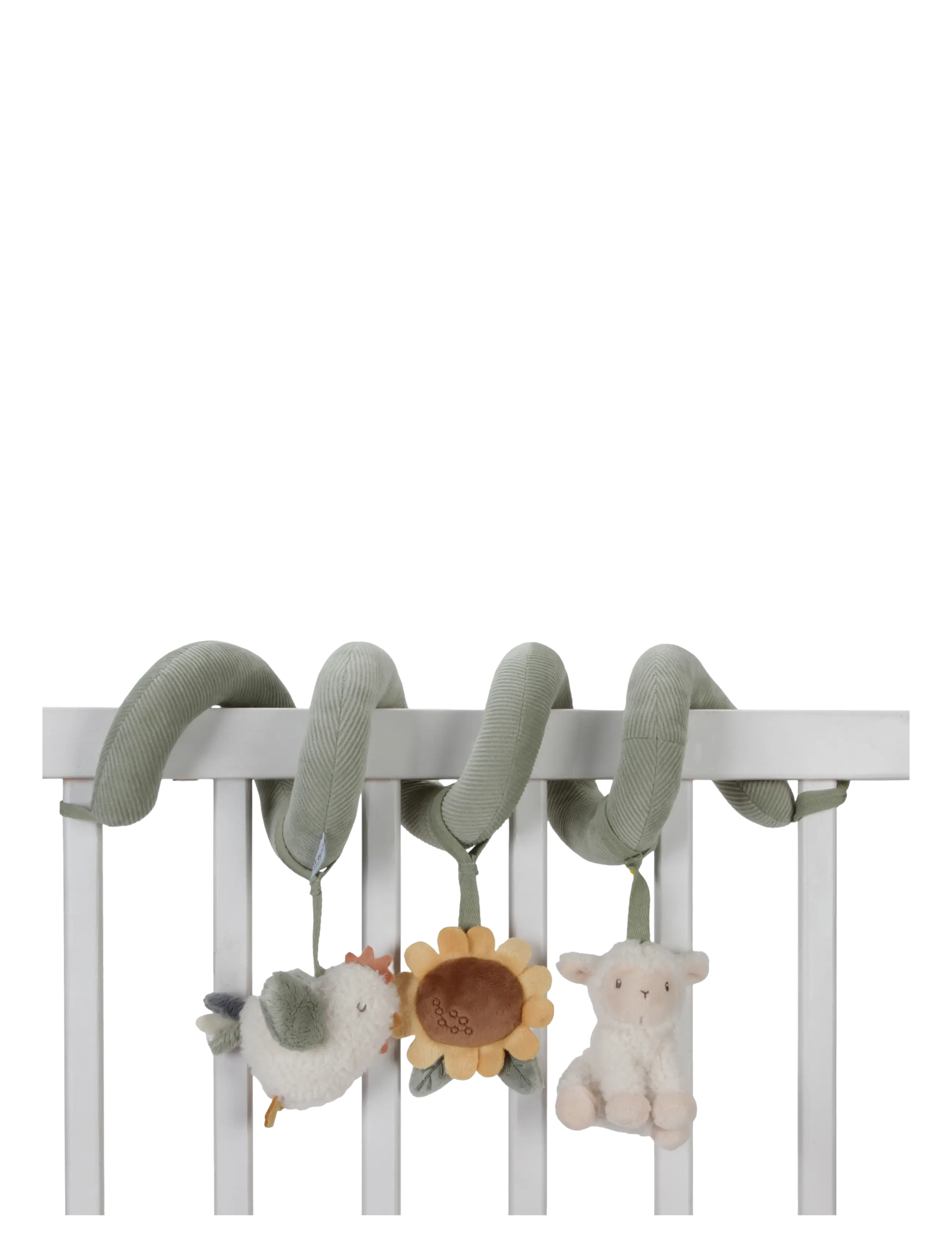 Little Dutch Little Dutch - Aktivitetsspiral - Little Farm, One Size 22 cm, Green, Educational Legetøj > Interactive Legetøj, Børn
