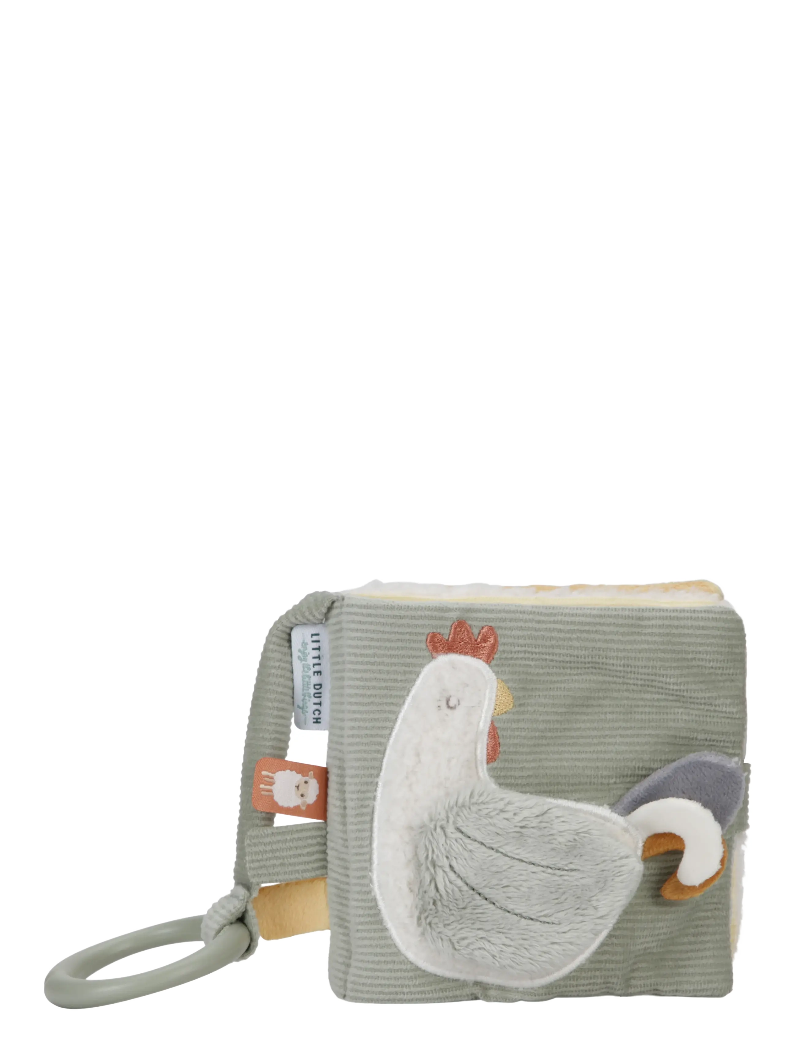 Little Dutch Little Dutch - Aktivitetsbooklet - Little Farm, One Size 11 cm, Green, Educational Legetøj > Interactive Legetøj, Børn