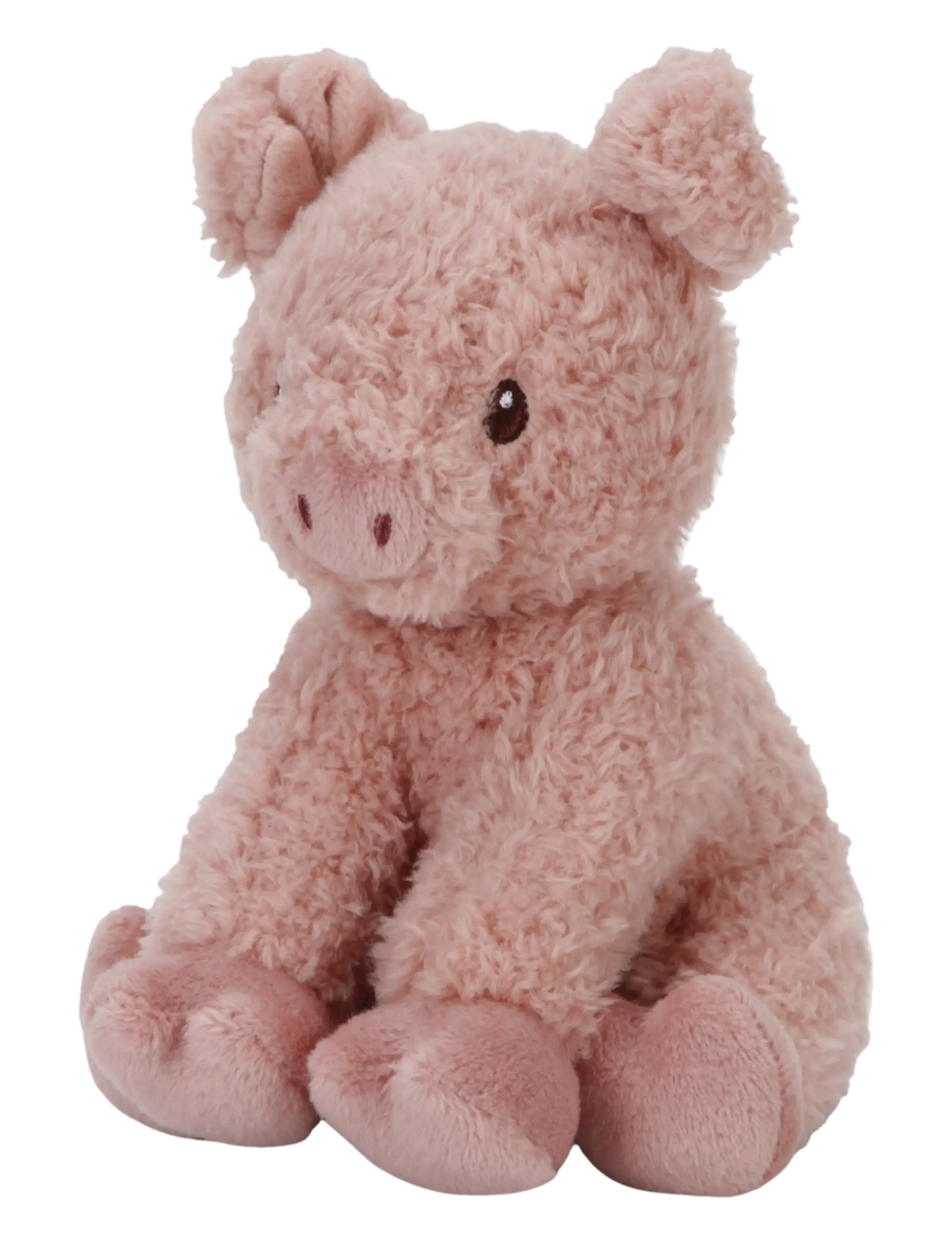 Little Dutch - Little Dutch - Krammebamse Gris 17cm - Little Farm - tøjdyr - pink - 1