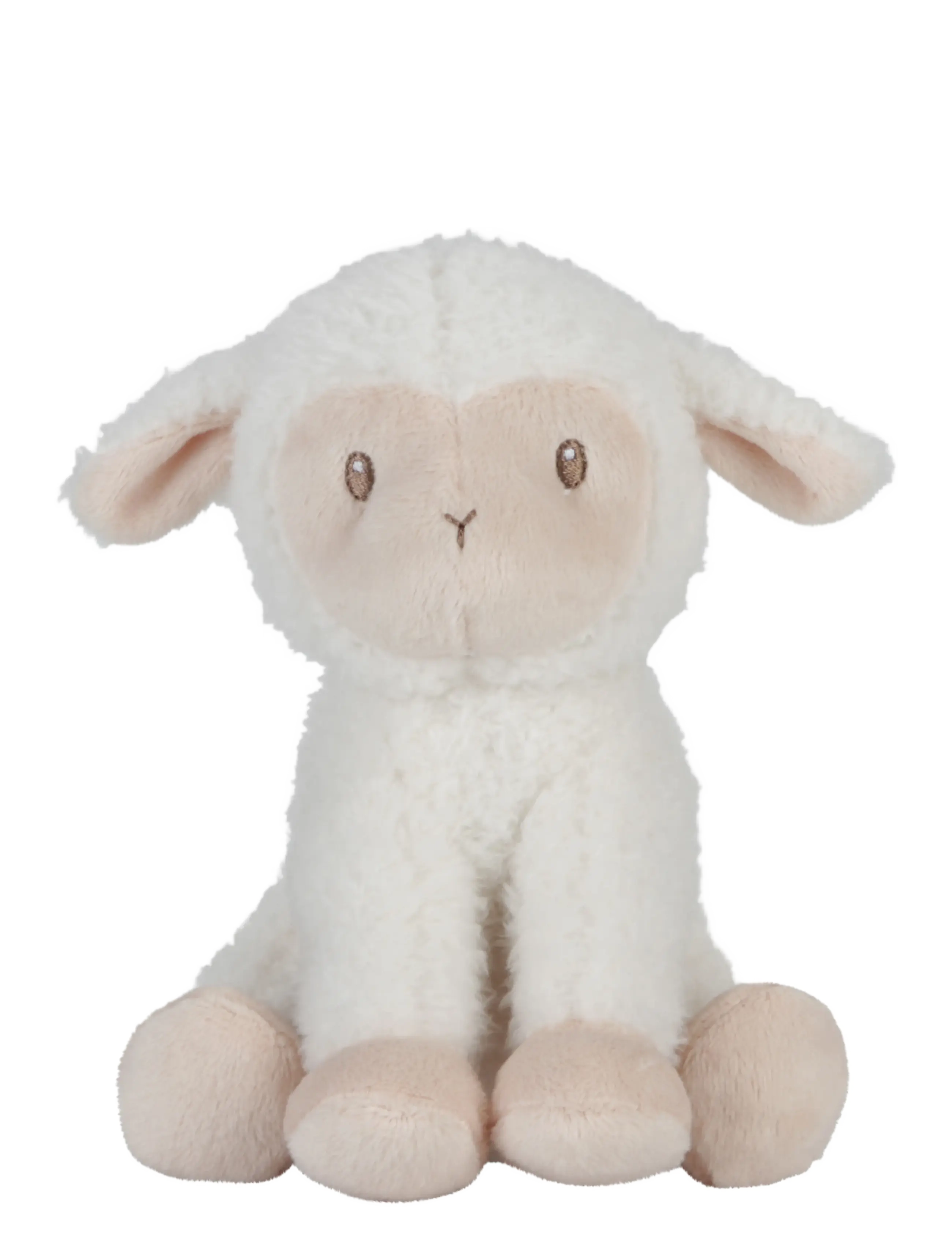 Little Dutch Little Dutch - Cuddle Sheep 17cm Little Farm - Kampanjer - WHITE / white