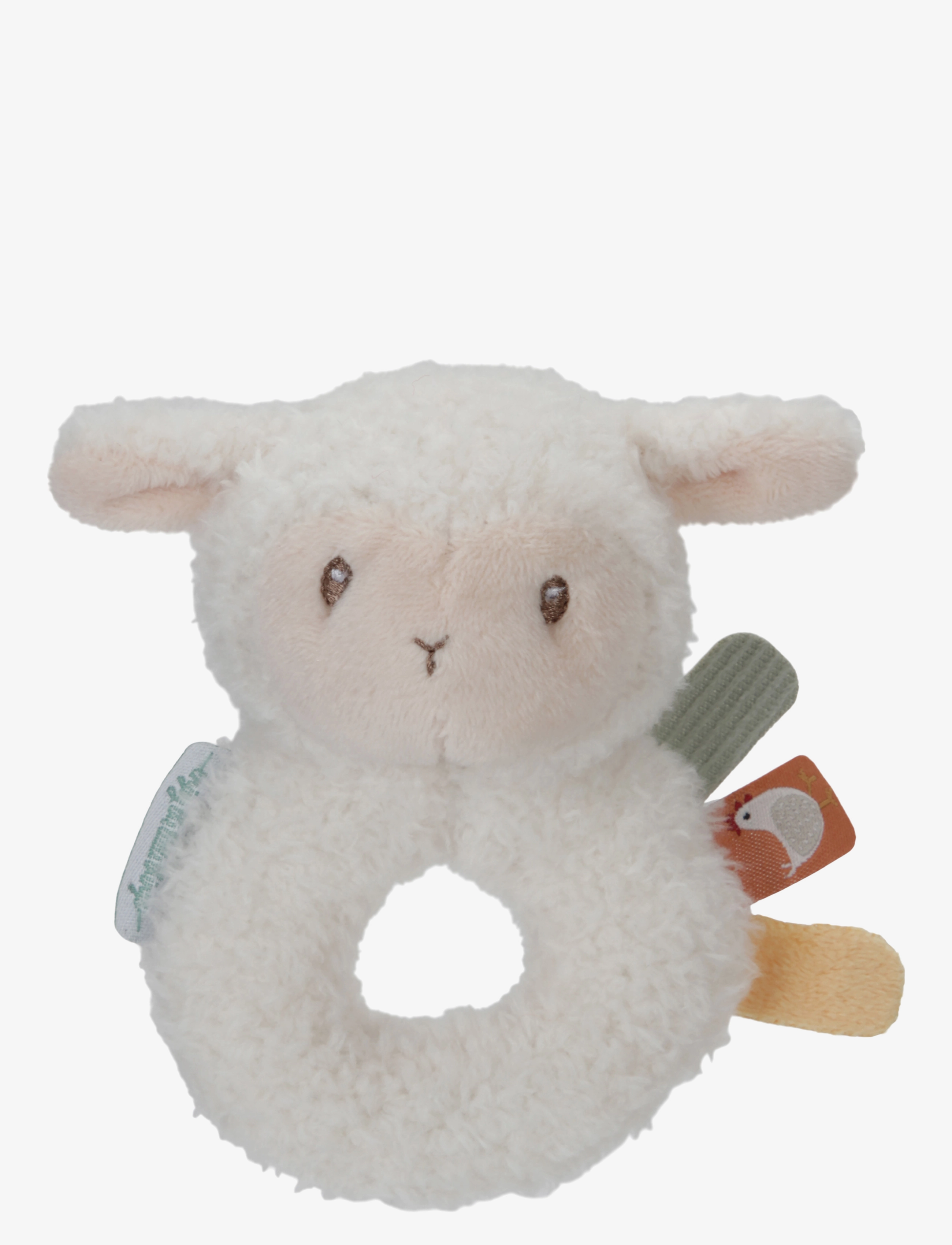 Little Dutch Little Dutch - Rattle sheep Little Farm - Kampanj - WHITE / multi