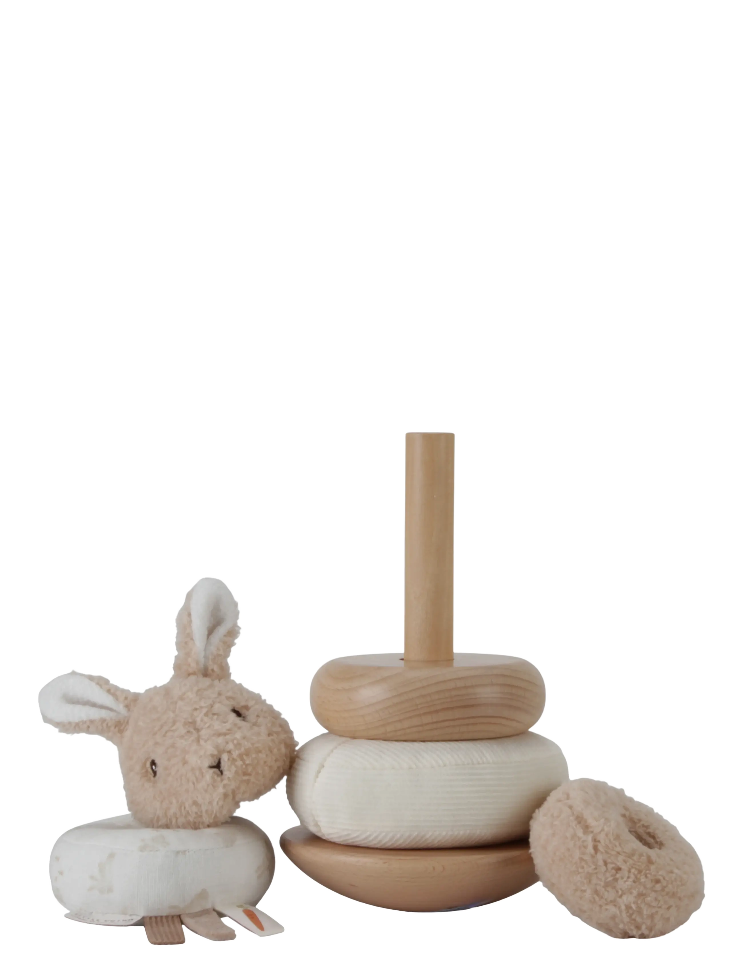 Little Dutch - Little Dutch - Stabelringe - Baby bunny - beige - 1