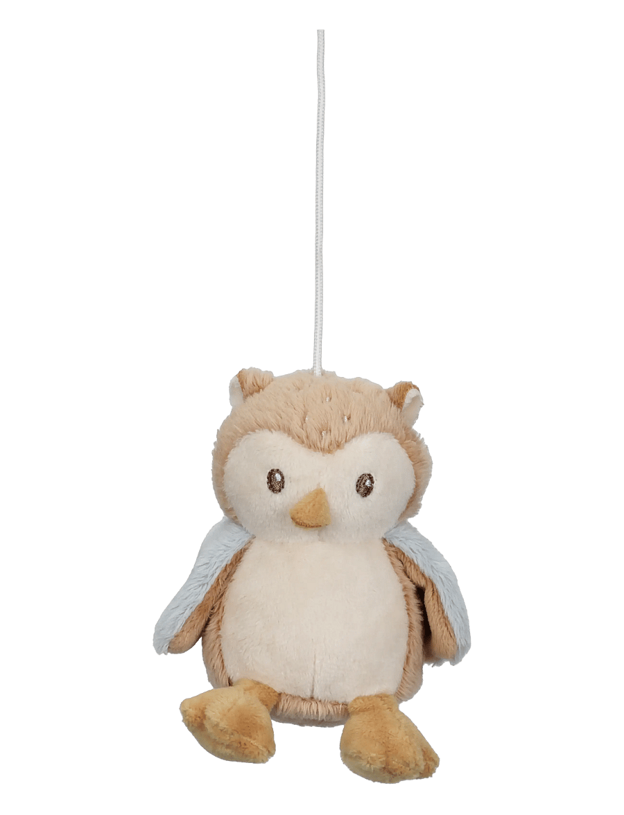 Little Dutch - Little Dutch Wooden music mobile Forest Friends FSC - sova - blue - 2