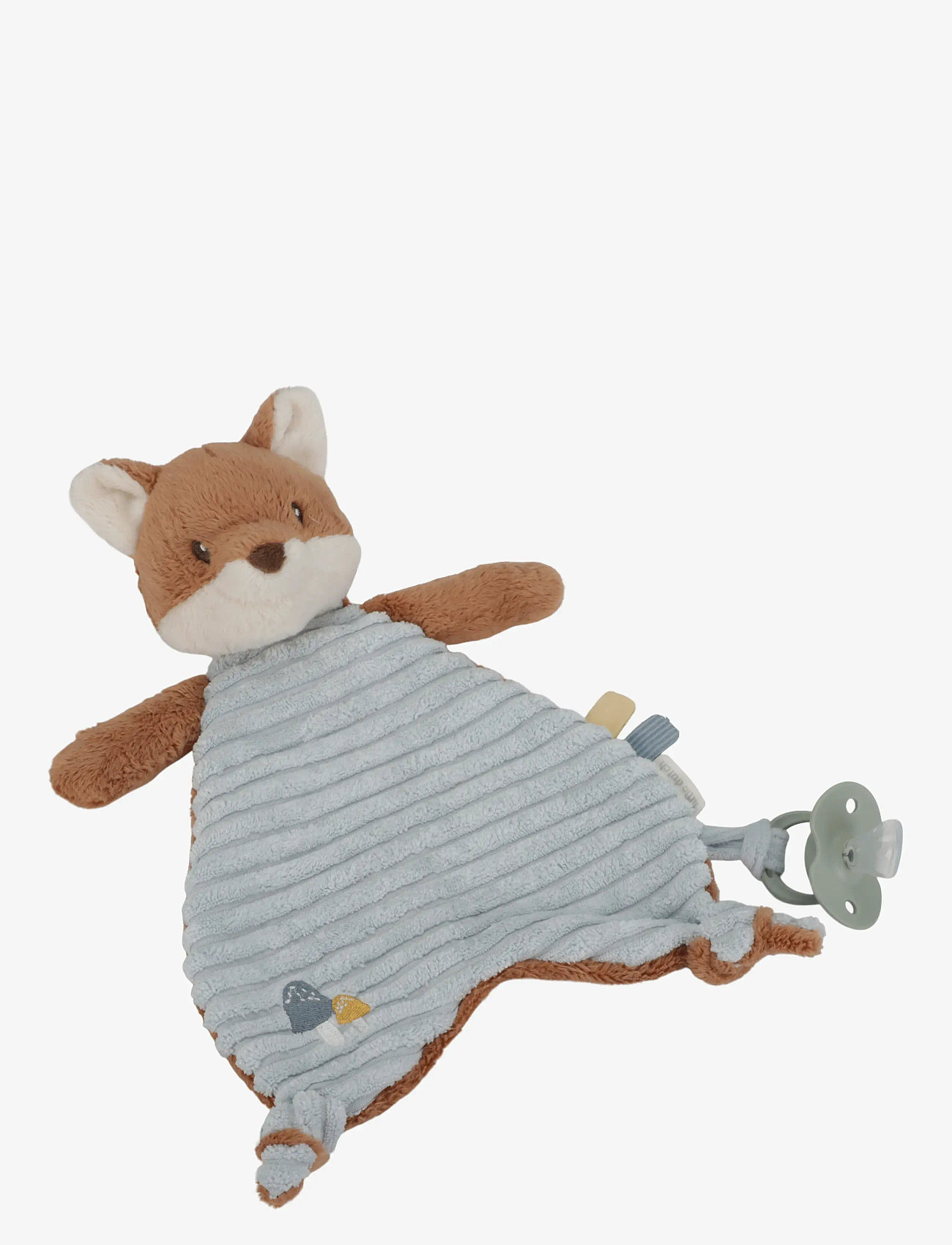 Little Dutch - Little Dutch Cuddle cloth fox Forest Friends GRS - nusseklude - blue - 0