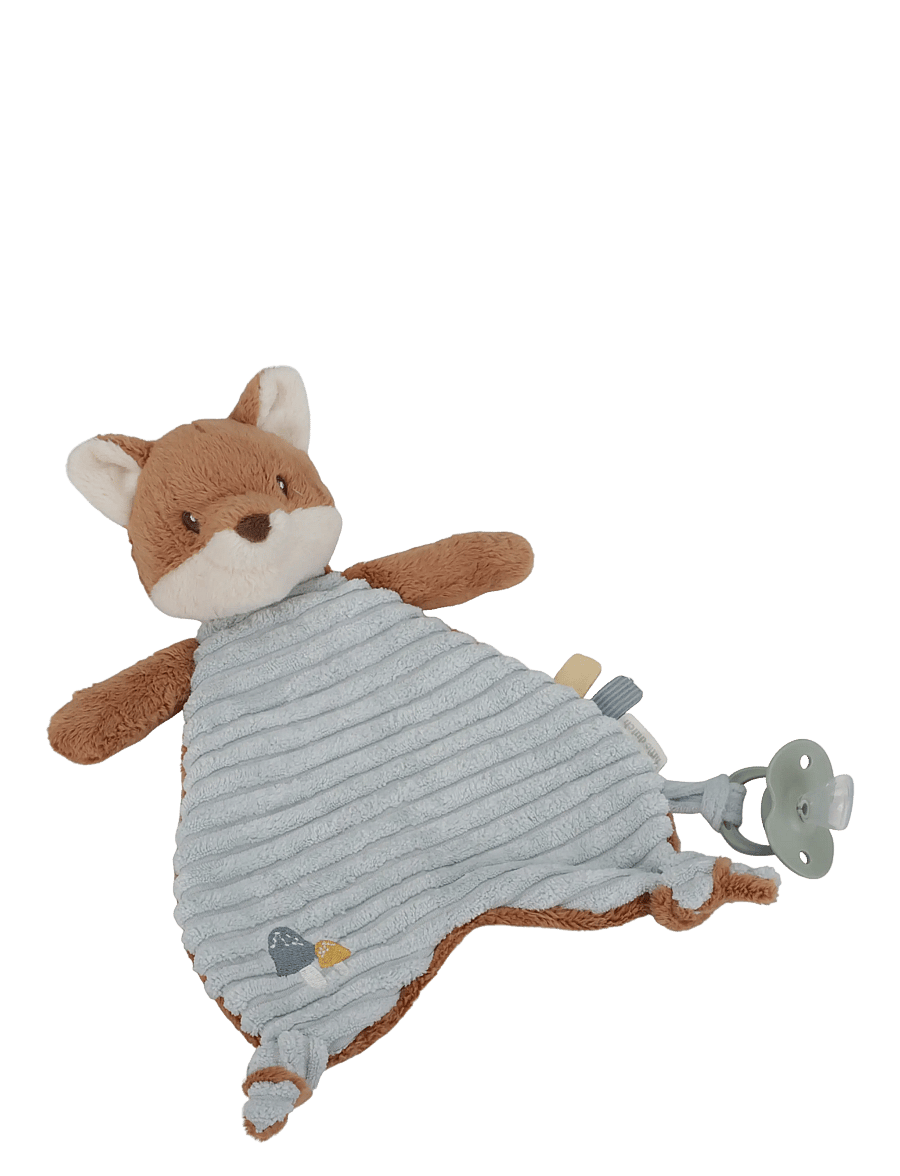 Little Dutch - Little Dutch Cuddle cloth fox Forest Friends GRS - snuttefiltar - blue - 0